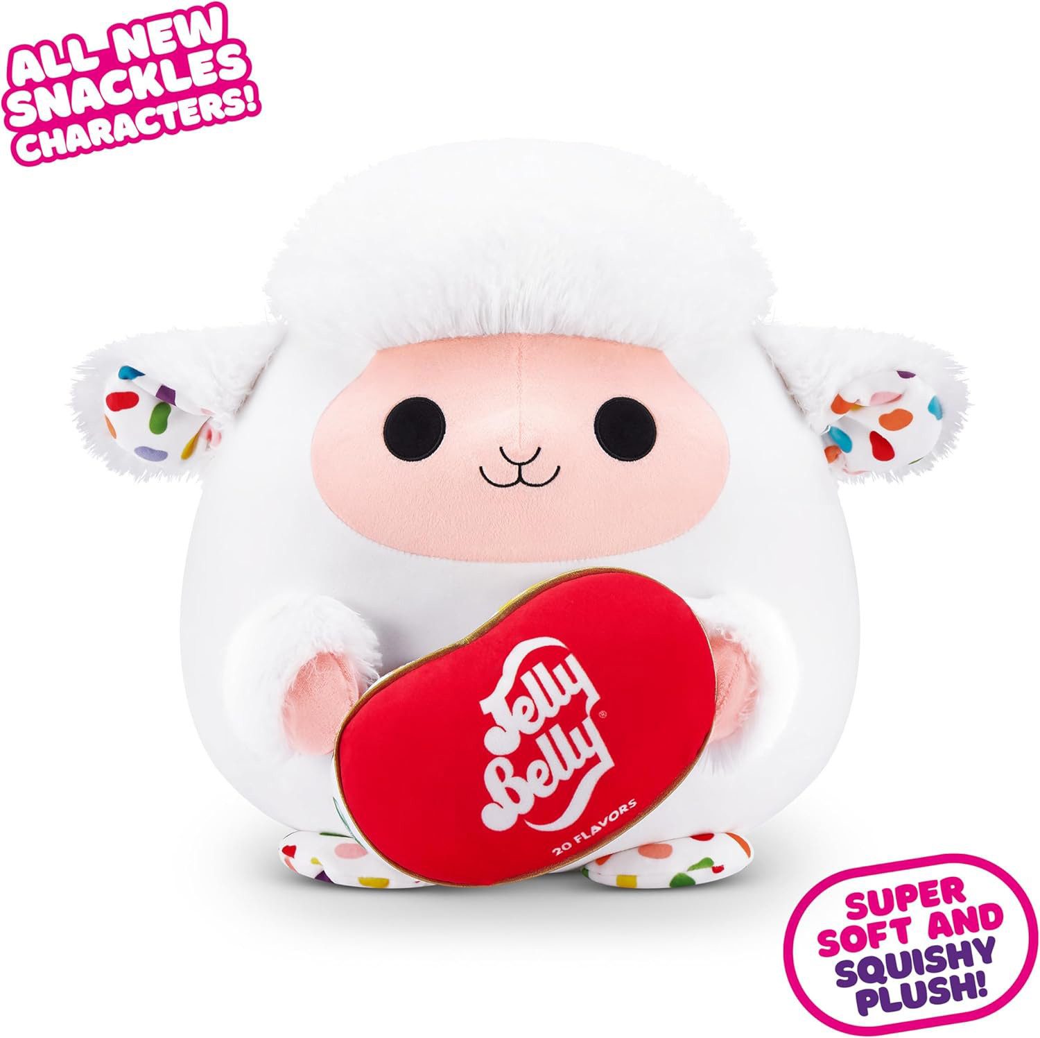ZURU Plüschfigur ZURU 77605E - Snackles Lamm (Jelly Belly) 20 cm - Serie 2 günstig online kaufen