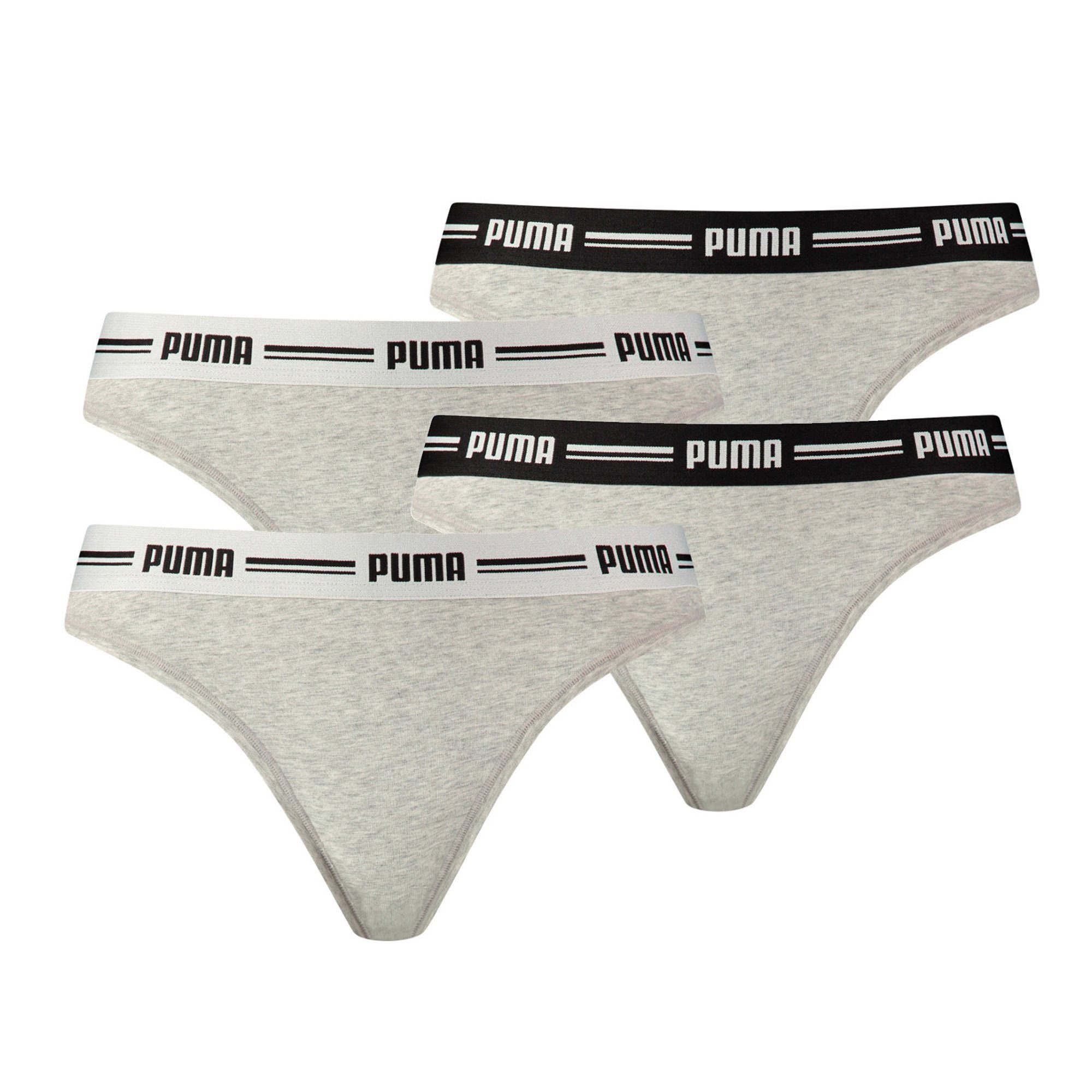 String Damen String 4er Pack Baumwolle