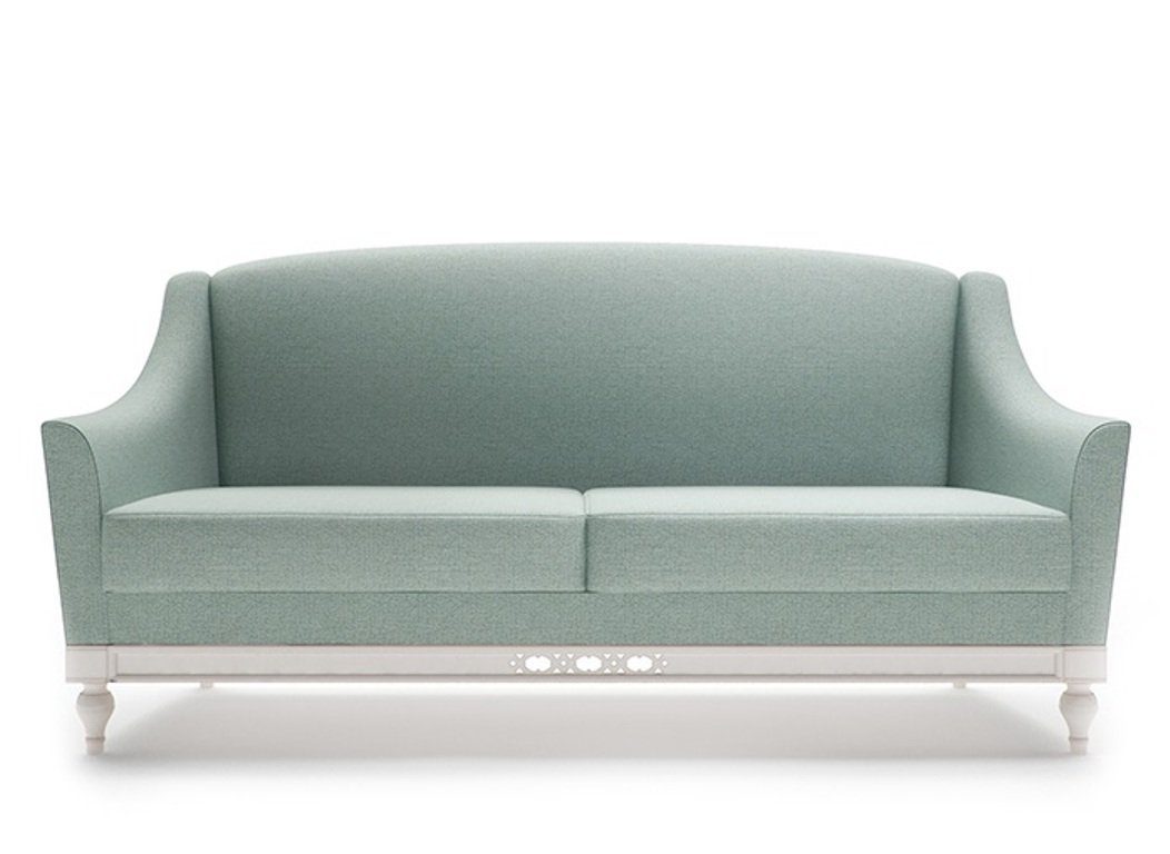 JVmoebel Sofa Stilvoller Dreisitzer 3-Sitzer Couch Landhausstill Designer Stil Neu, Made in Europe