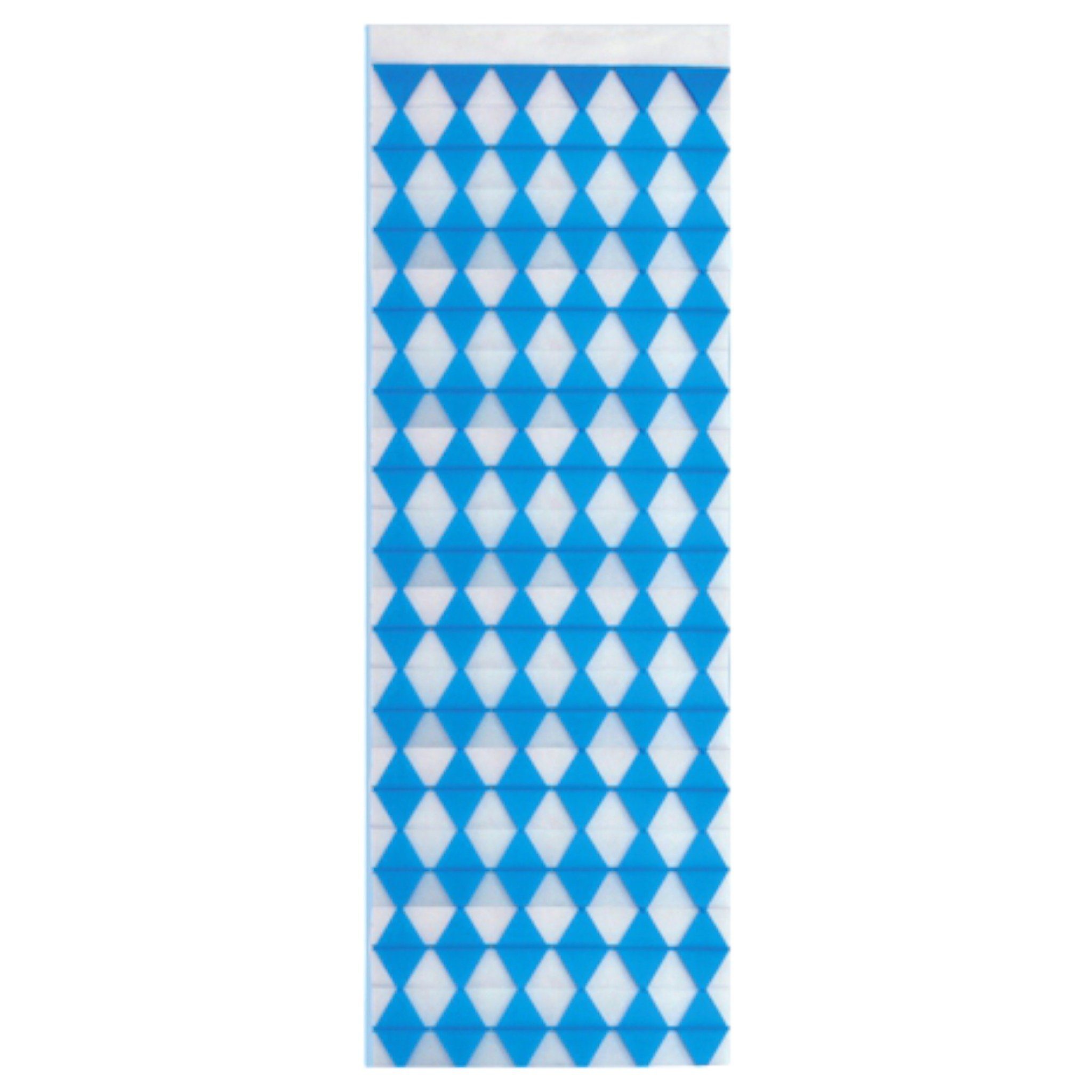 DekoTown Girlande Hängedeko Wandbanner Bayrisch Blau 160x42cm, 2 St.