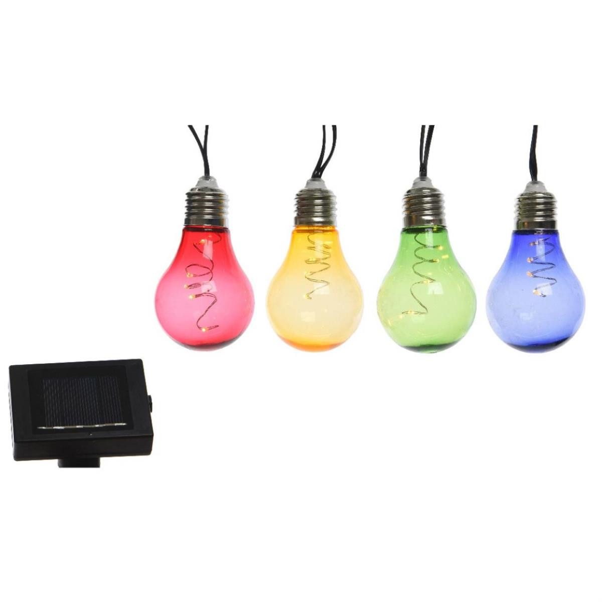 MARELIDA LED-Lichterkette Solar Lichterkette 10 bunte günstig online kaufen