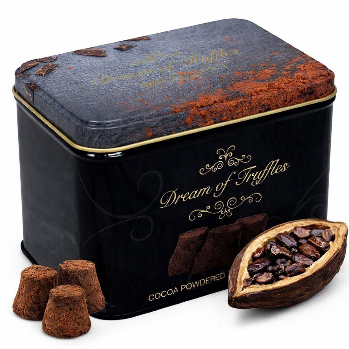 Dream of Sweden Schokolade Schokoladentrüffel mit Kakaopulver bestäubt (200g)