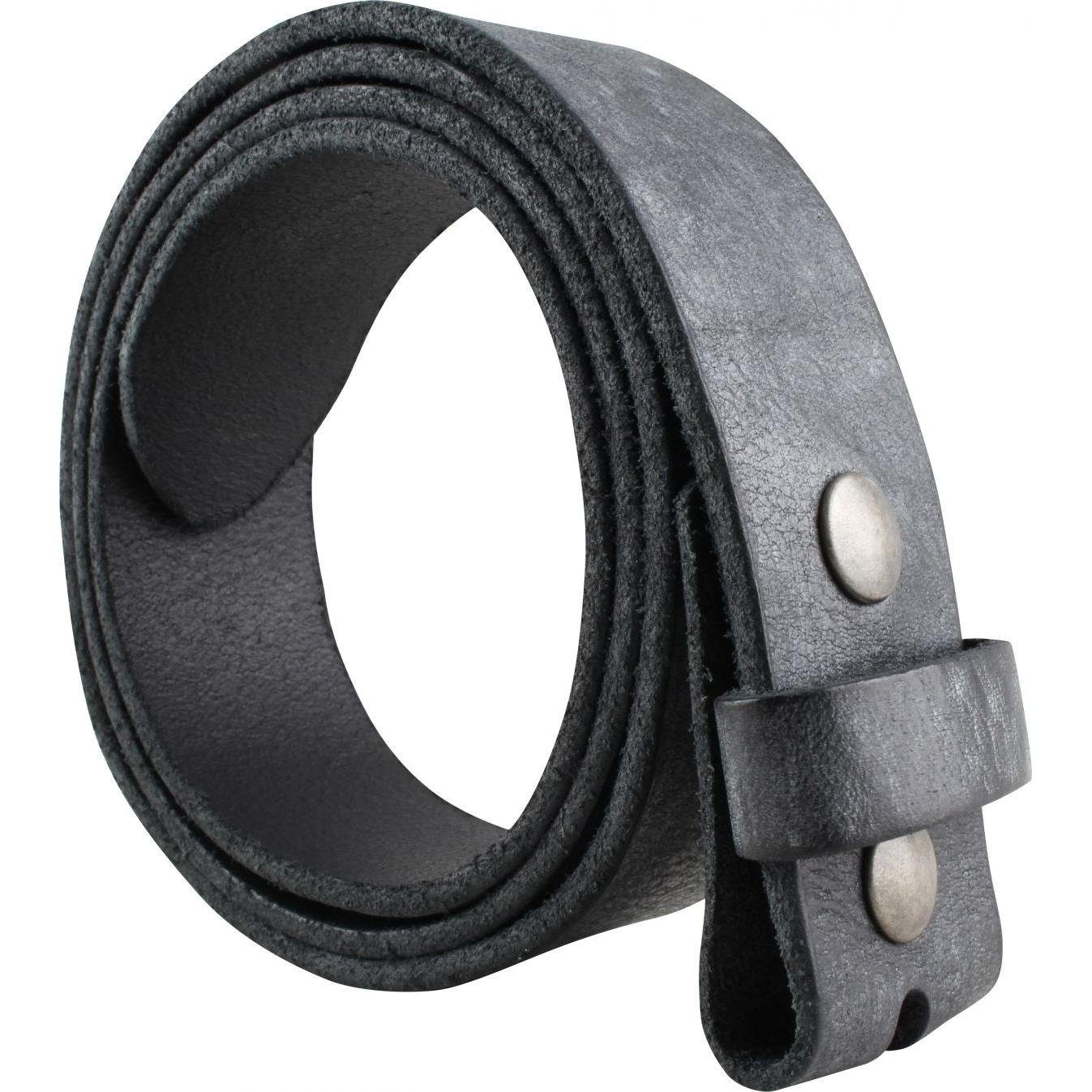 aus cm weichem BELTINGER Used-Look Wechselgürtel Mist - 4 Druckknopf-Gü Ledergürtel Vollrindleder