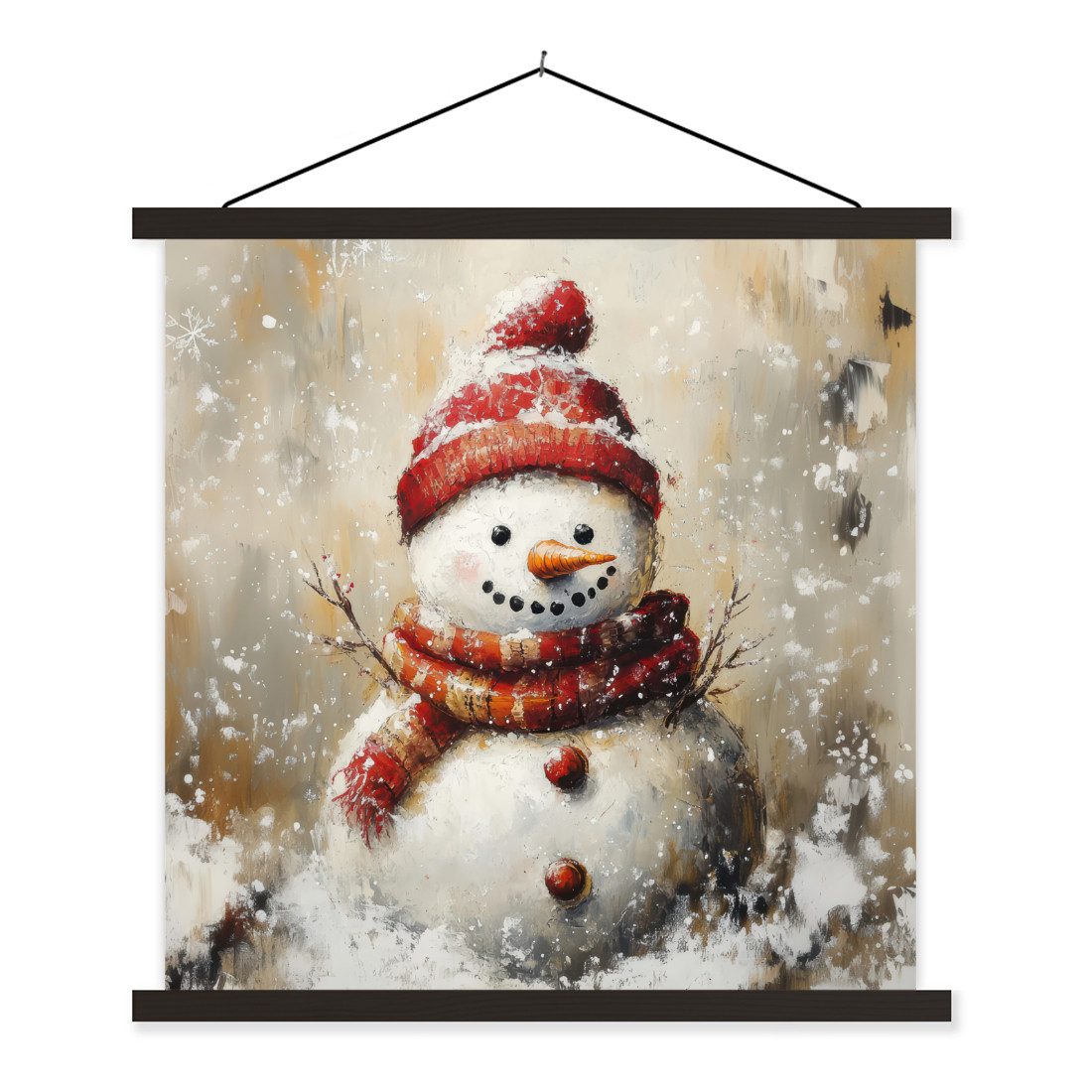 MuchoWow Poster Schneemann - Winter - günstig online kaufen