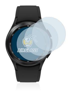 BROTECT flexible Panzerglasfolie für Samsung Galaxy Watch 4 Classic (42mm), Displayschutzglas, 3 Stück, Schutzglas Glasfolie klar
