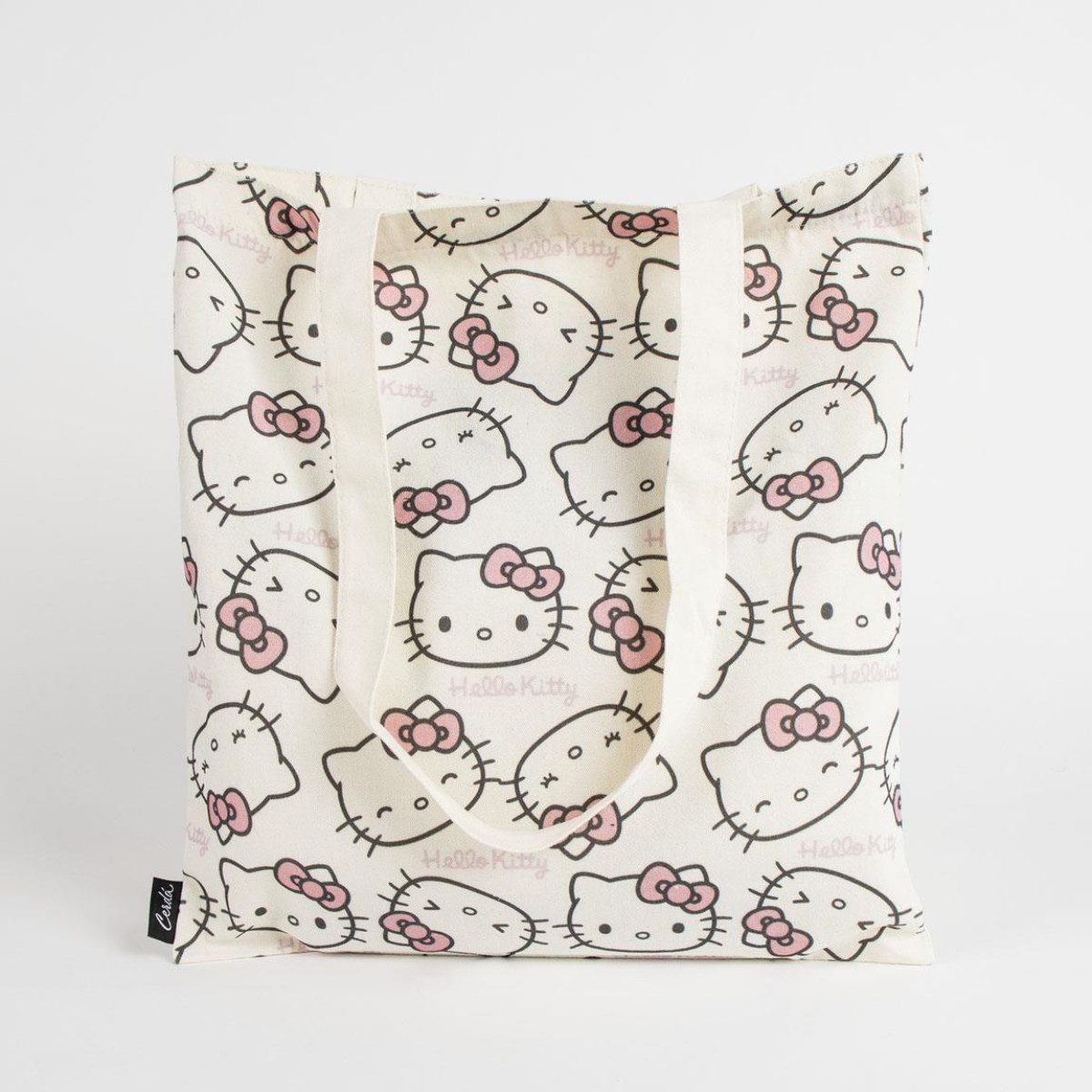 Cerda Tragetasche Hello Kitty Shopping Bag Tragetasche Baumwoll-Mix wiederv günstig online kaufen