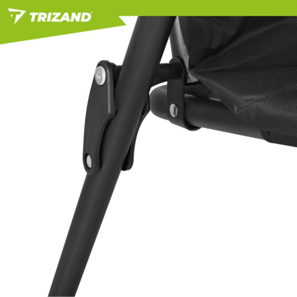 Trizand Campingstuhl Klapp-Campingstühle Gartenstühle (Spar-Set, 2 St), Ergonomisch hohe Rückenpartie und breiten Armlehnen