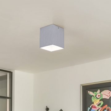 etc-shop LED Einbaustrahler, Leuchtmittel inklusive, Warmweiß, Aufbau Decken Strahler Esszimmer Küchen Wand Alu Lampe im Set