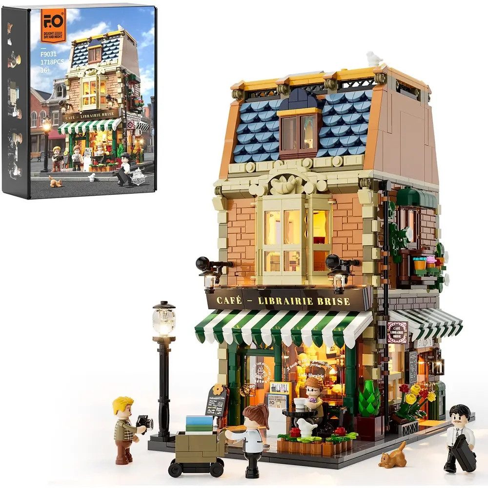 Vedes Lumibricks Buch-Café Konstruktions-Spielset