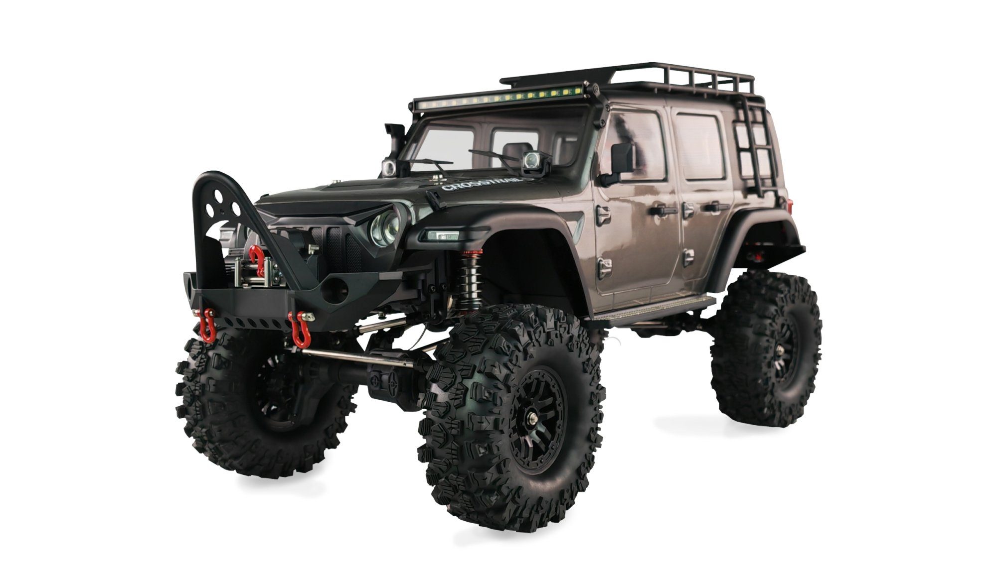 Amewi RC-Bagger Amewi AMXRock Crosstrail Crawler 4WD 1:10 ARTR anthrazit-metallic