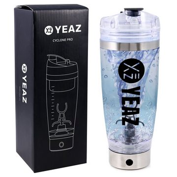 YEAZ Protein Shaker CYCLONE PRO elektrischer mixer usb 600ml, Kunststoff, Elektrischer Protein Mixer - aufladbar über USB