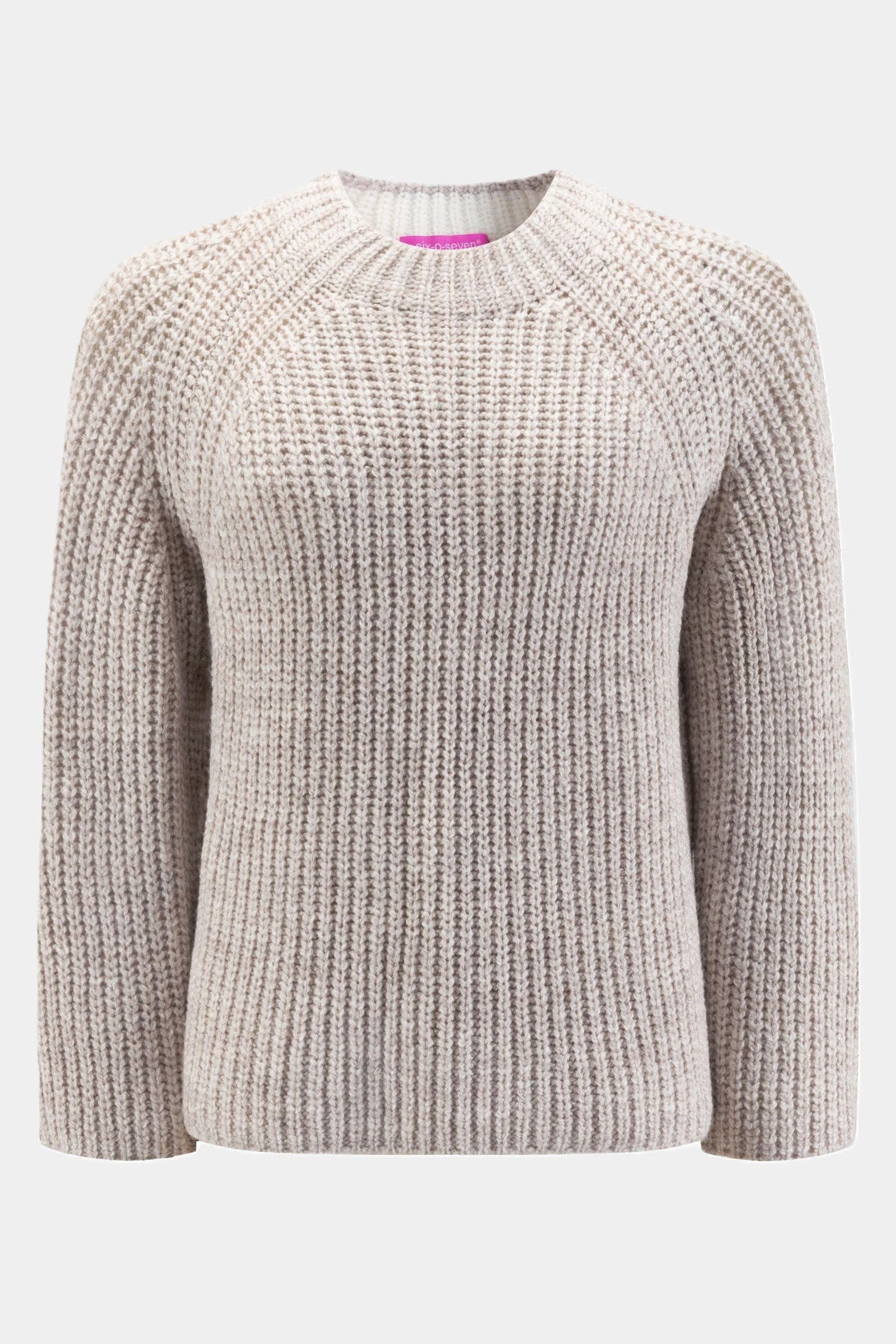 six-o-seven Вязаные свитера Six-o-Seven Grobstrickpullover mit Rundhals - KITT