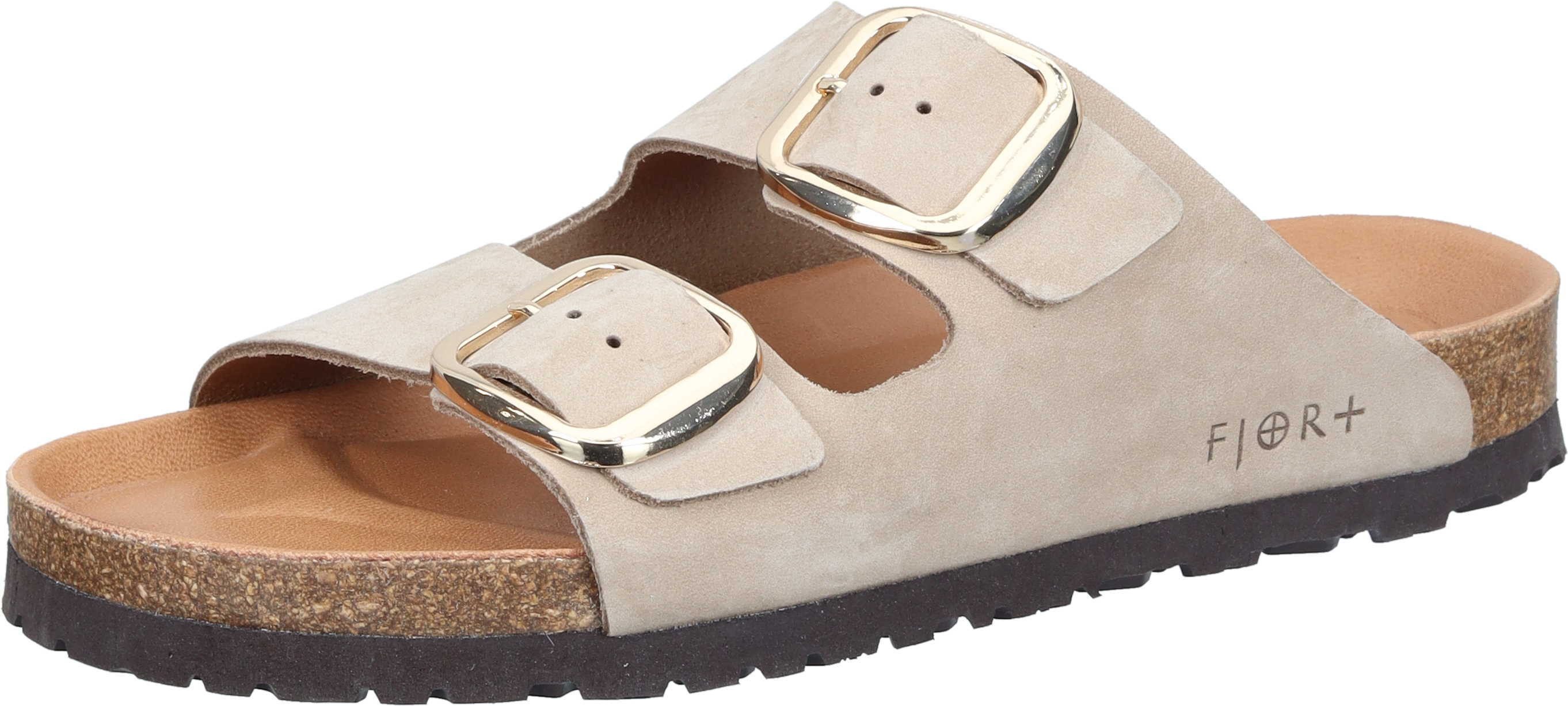 Fjort Pantoletten Pantolette aus Nubukleder