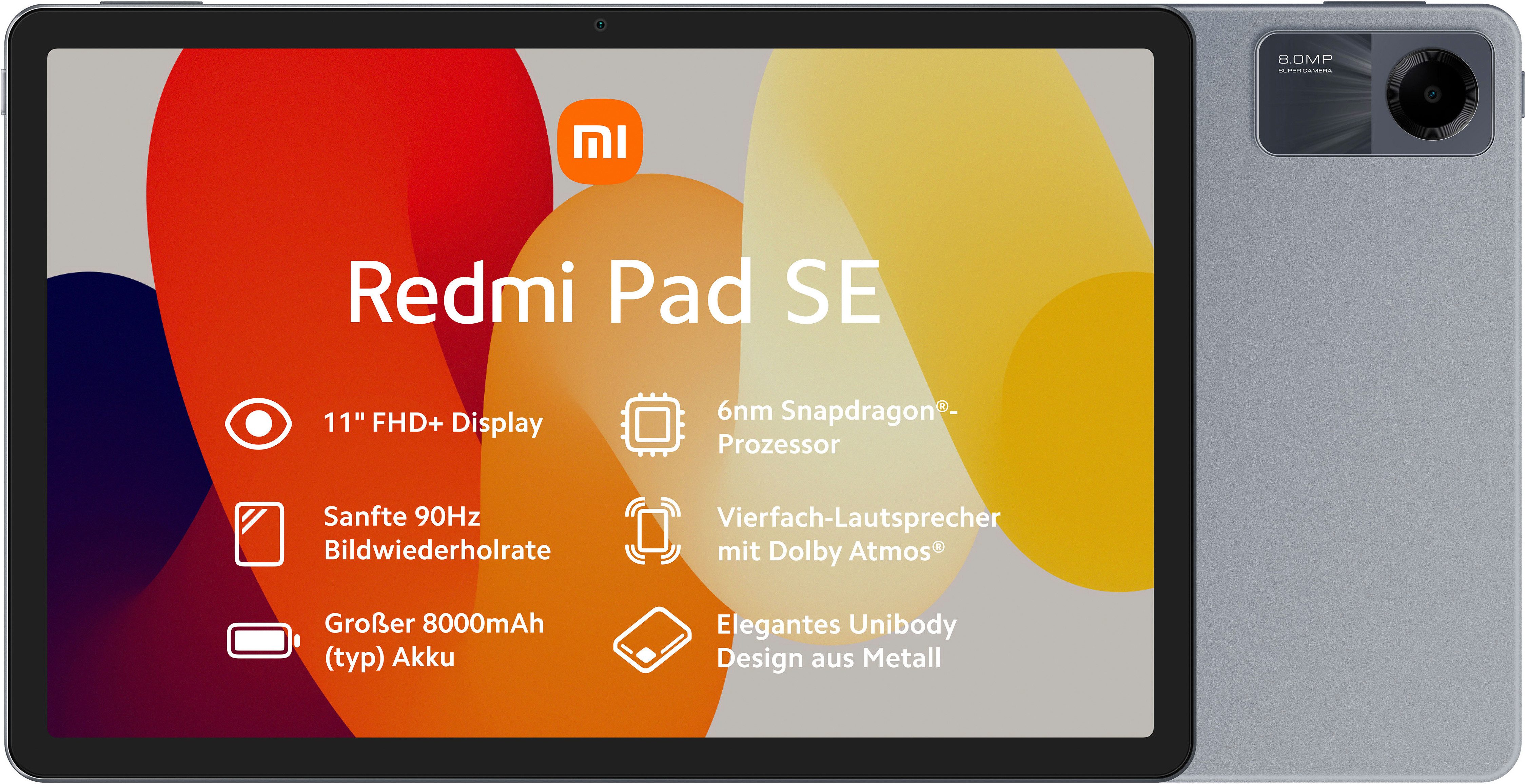 Xiaomi Redmi Pad SE 4+128Gb Tablet (11", 128 GB, Android)