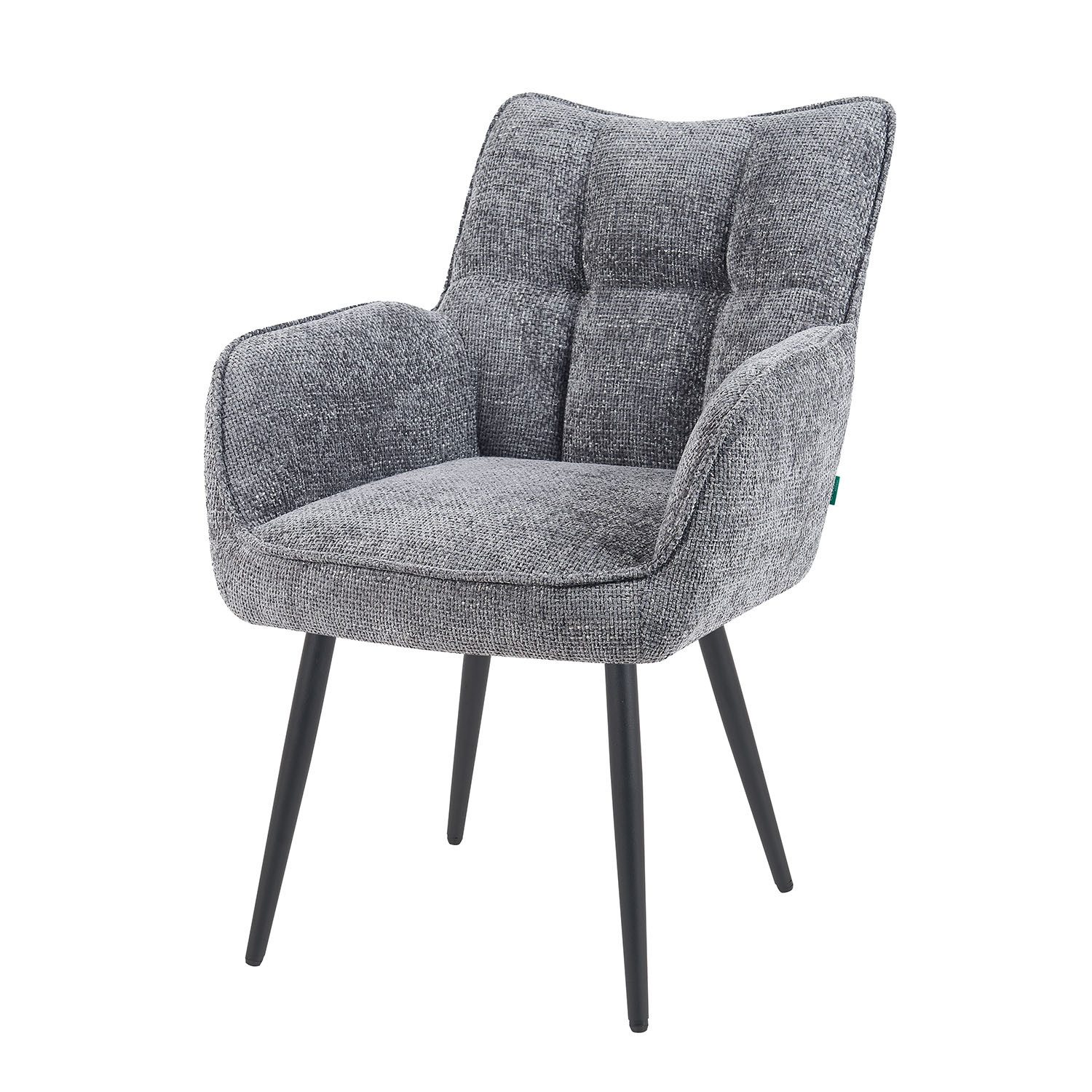 DUBI Möbel Drehstuhl Mika-Enya, Federkernpolsterung, pulverbeschichtet im 2 günstig online kaufen