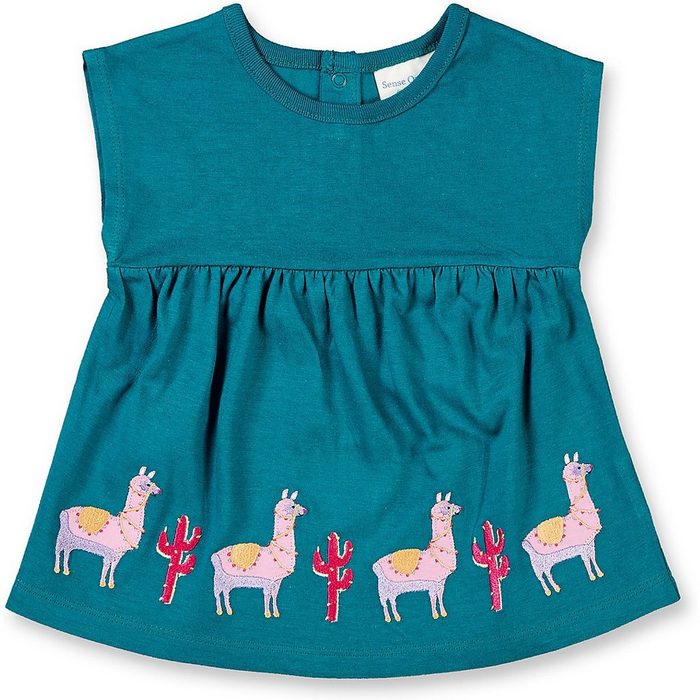 Sense Organics T-Shirt Baby T-Shirt AURORA für Mädchen Lamas Organic AH9631