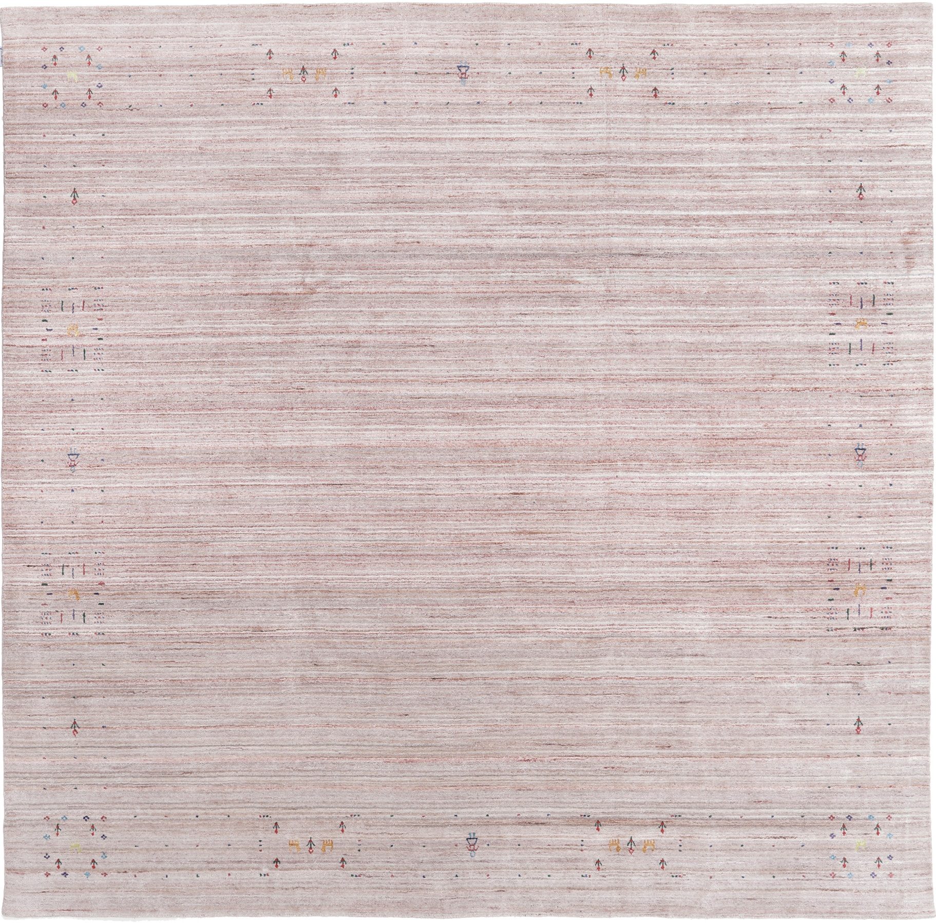 Carpet Avenue Teppich Gabbeh loom Mara 305x305, Quadrat, Höhe: 14 mm