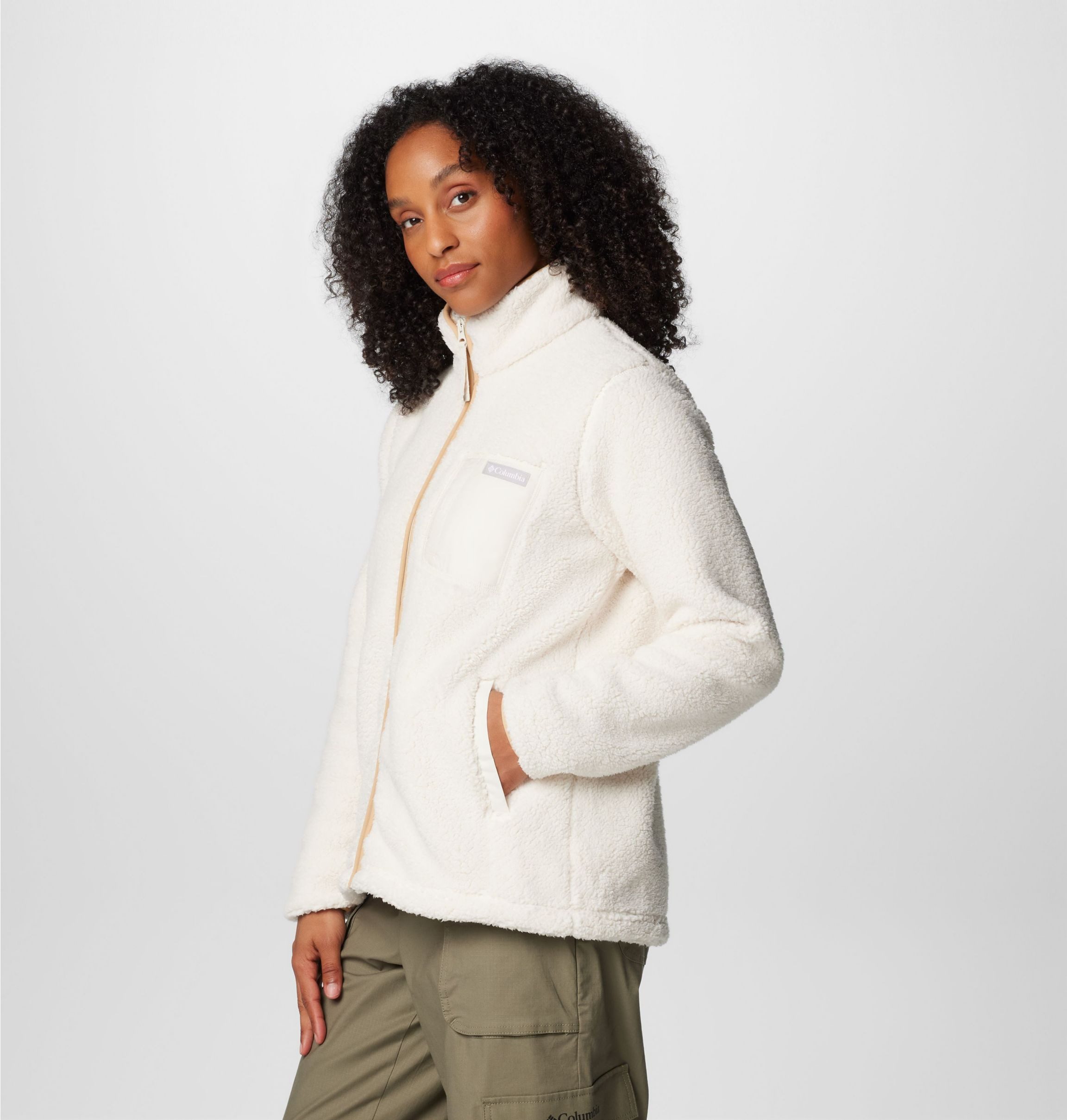 Columbia Fleecejacke West Bend Full Zip II Langarm-Design, mit Reißverschluss, wasserabweisend, windabweisend