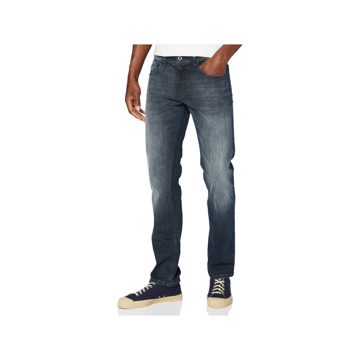 camel active Straight-Jeans uni regular (1-tlg)