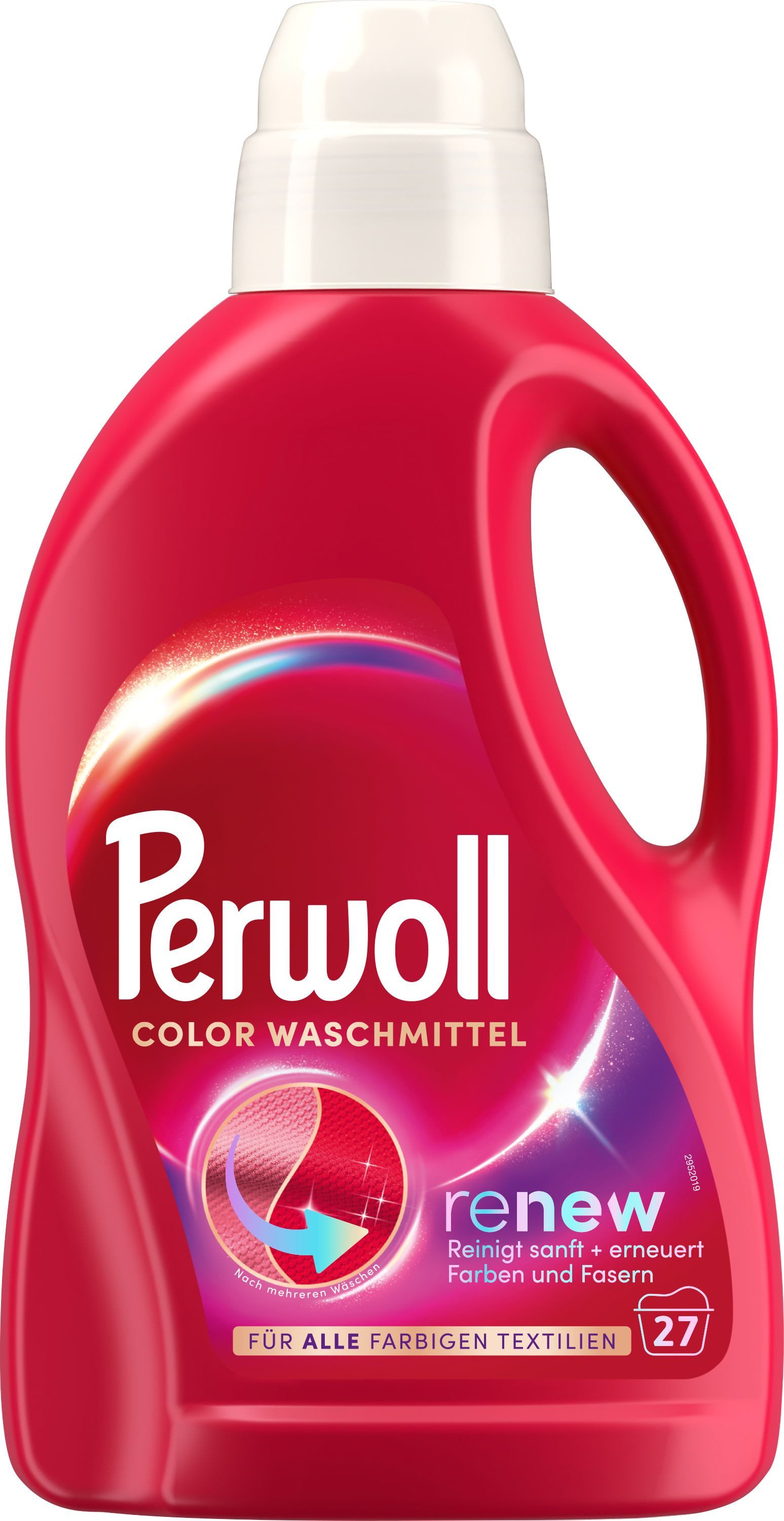 Perwoll Color Gel 27 WL Colorwaschmittel (1-St. Flüssigwaschmittel mit Dreifach-Renew-Technologie)
