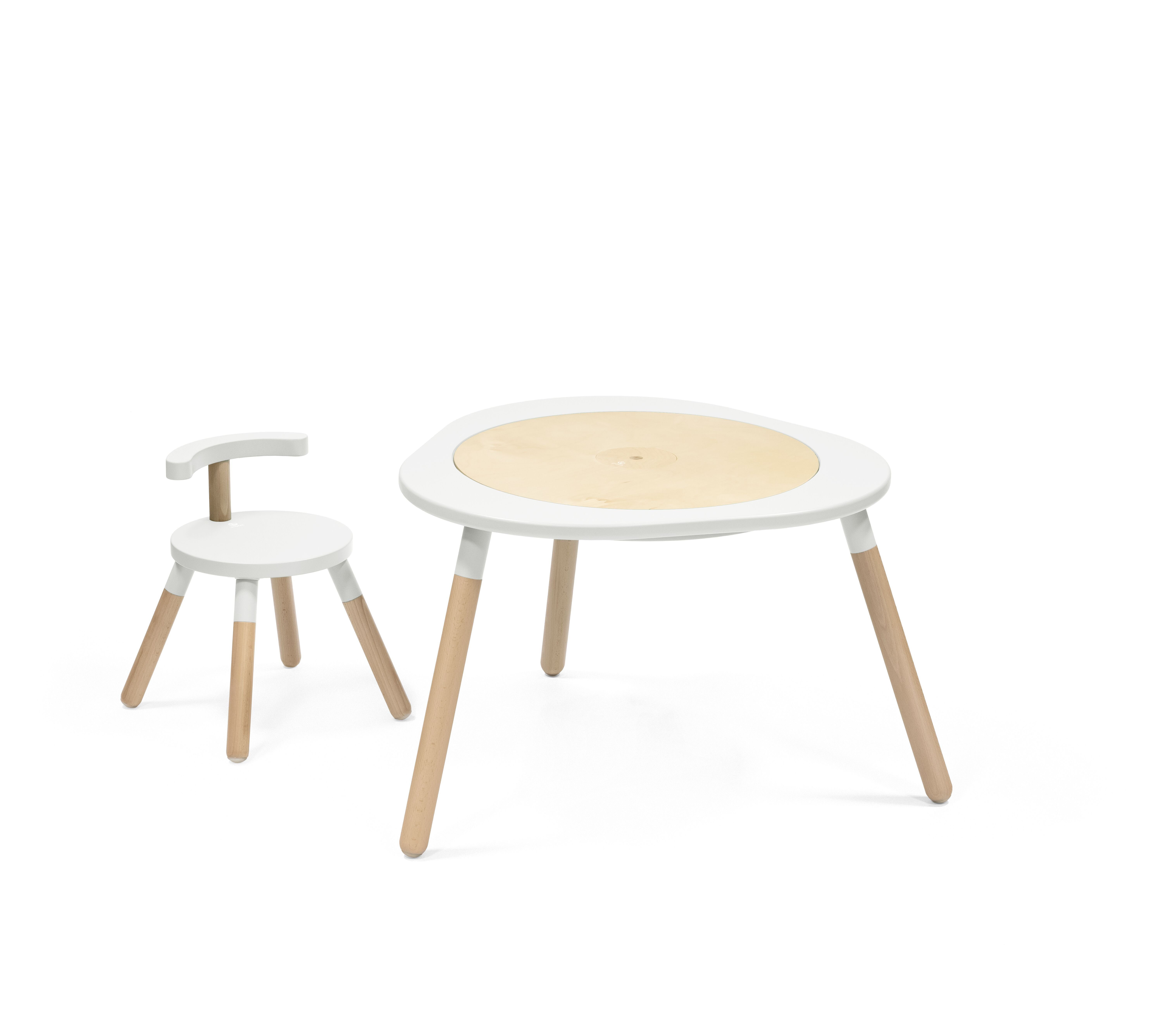 Kindersitzgruppe MuTable™ Kinderstuhl Sitzhöhe, Stokke® V2, Stokke flexibler dem Spieltisch kompatibel​ Mit White MuTable™ Stuhl mit