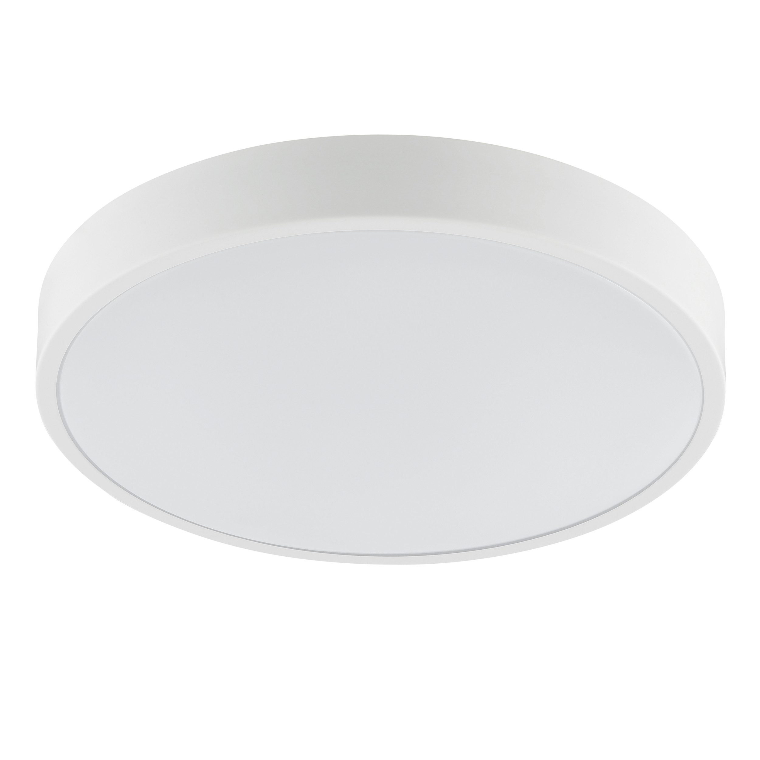 Brilliant LED Deckenleuchte Slimline, CCT - über Fernbedienung, Dimmfunktion, Nachtlichtfunktion, Timerfunktion, LED fest integriert, warmweiß - kaltweiß, Ø 39 cm, 10,1 W, 2230 lm, CCT 3000-6500 K, dimmbar, weiß