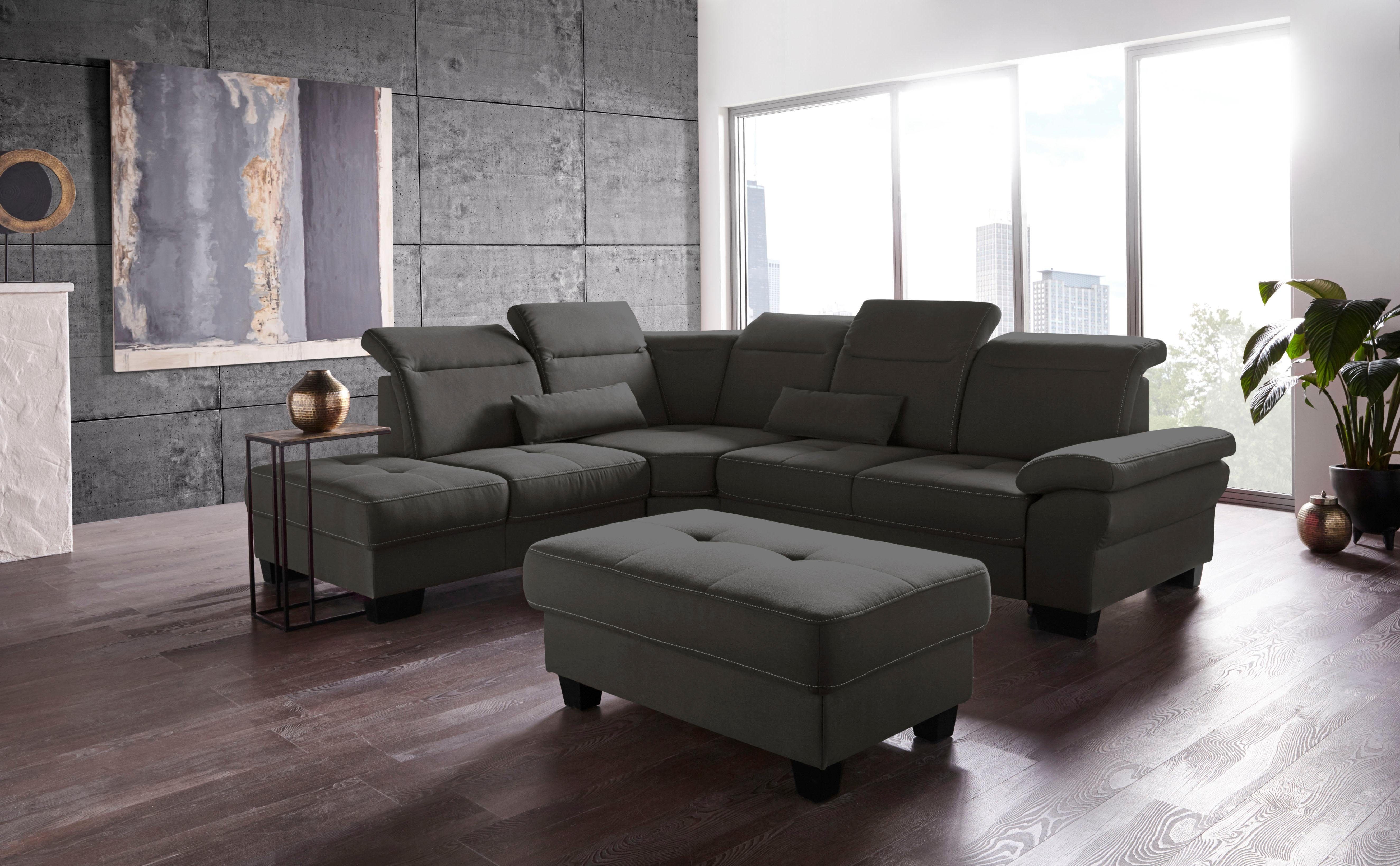 Places of Style Ecksofa Cornwall L-Form, günstig online kaufen
