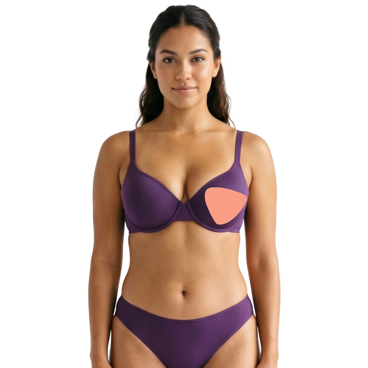 Miss Perfect BH-Einlagen 20042-62, Bikini Foam Pads Triangle – Bikini-Einlagen für natürliche Form