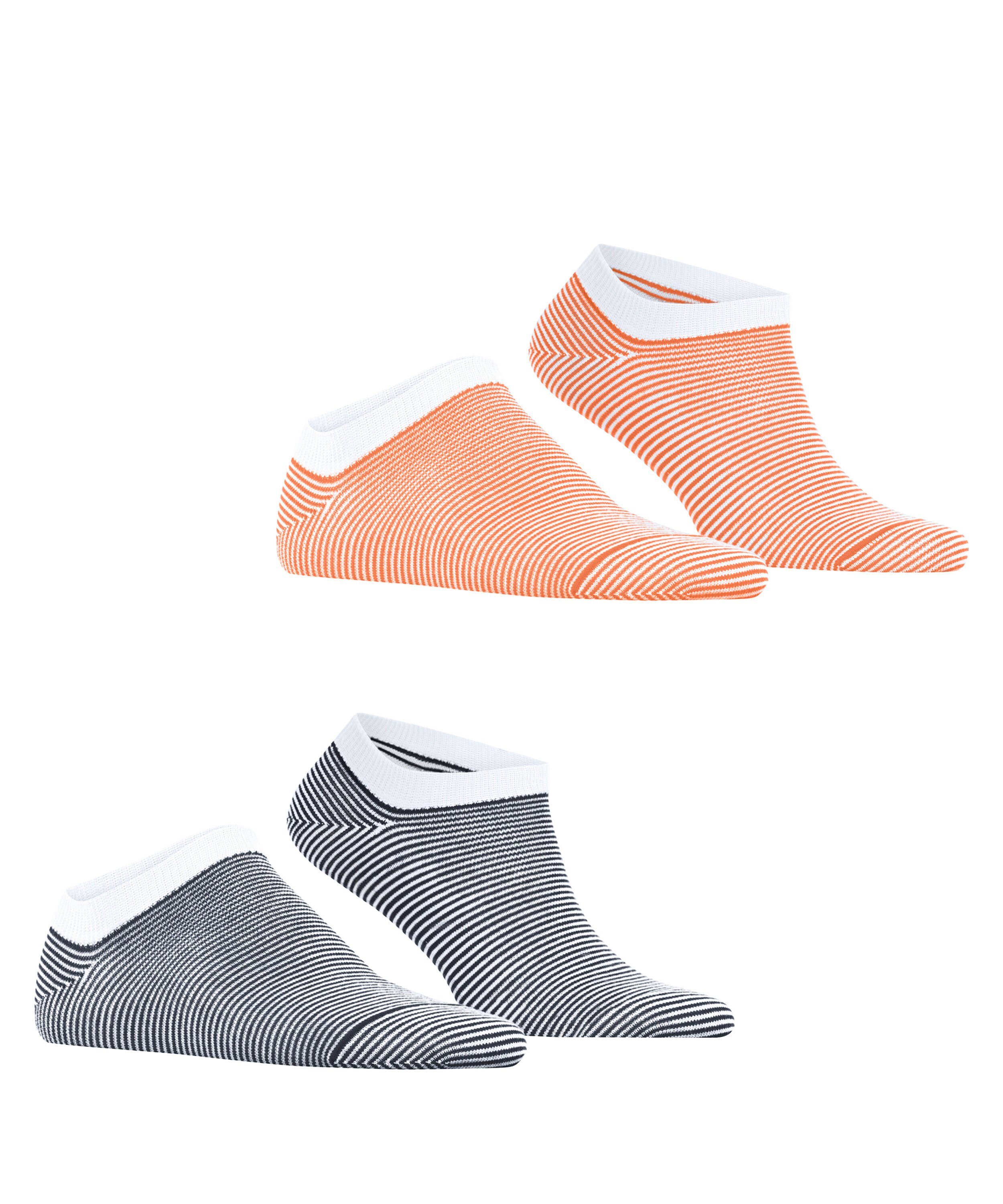 Esprit Sneakersocken Allover Stripe 2-Pack (2-Paar) günstig online kaufen