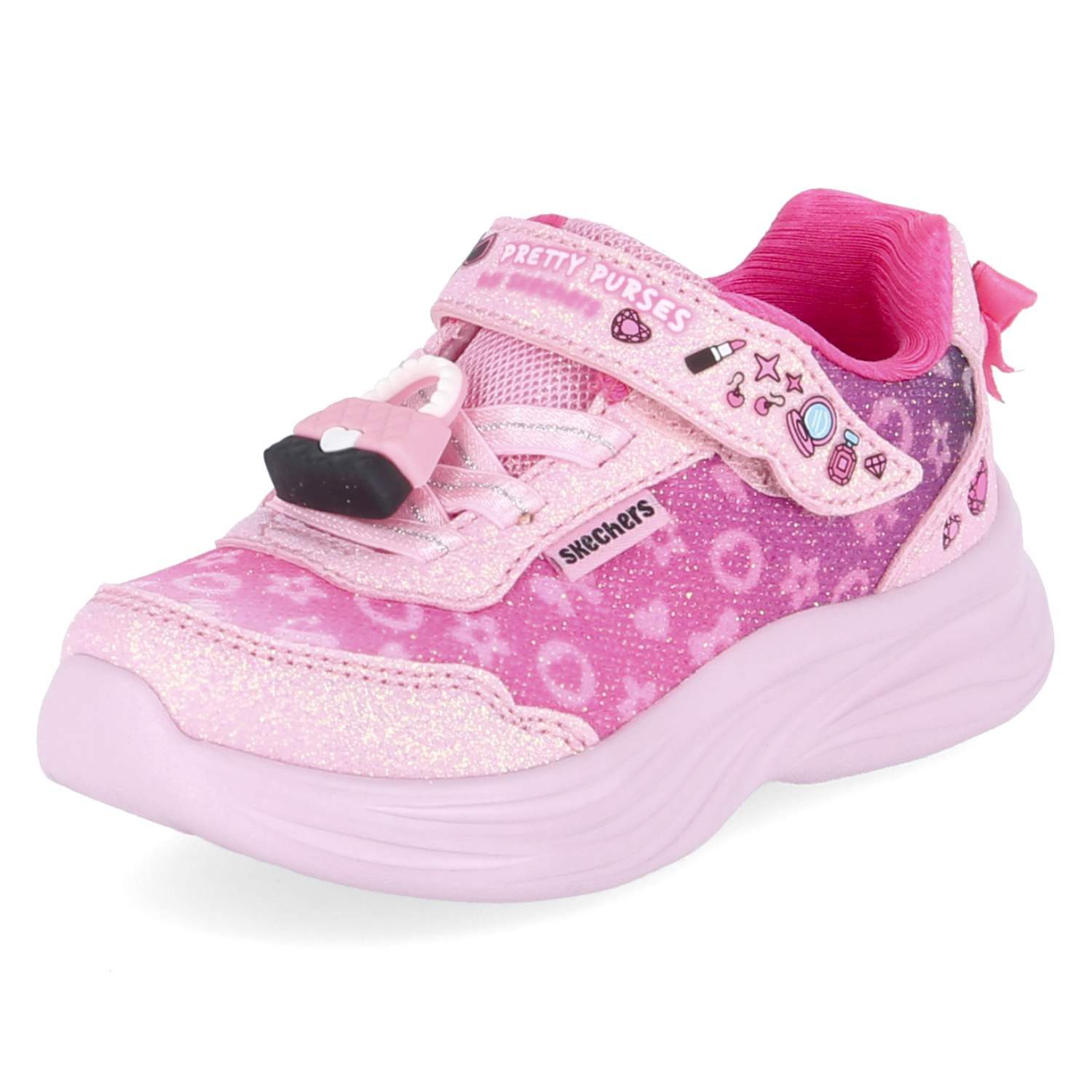 Skechers Skechers 302199N PKMT Mädchen Textil & Synthetik pink Lauflernschuh