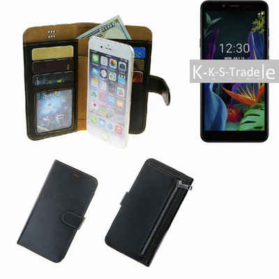 K-S-Trade Handyhülle für OnePlus 7 Pro, Schutz Hülle Klapphülle Case Phone cover Slim Handytasche Handy