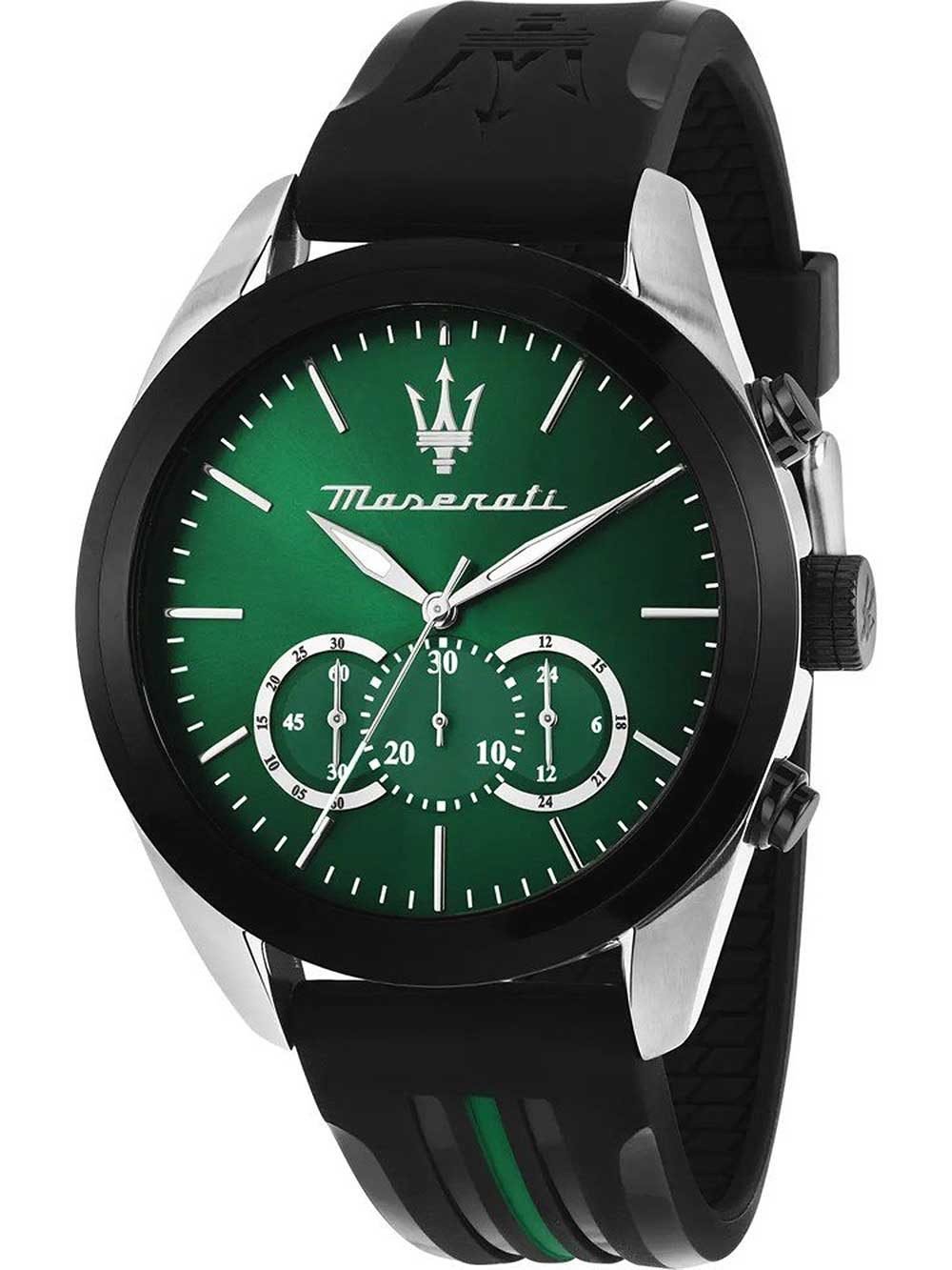 Quarzuhr Maserati R8871612043 Herrenuhr Traguardo Chronograph 45mm 10ATM Maserati R8871612043 Herrenuhr Traguardo Chronograph 45mm 10ATM