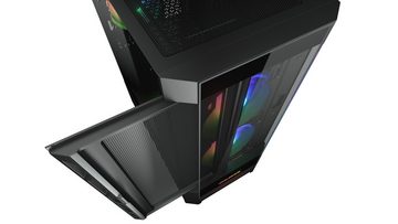 Cougar PC-Gehäuse DUOFACE RGB, Mid Tower, Schwarz