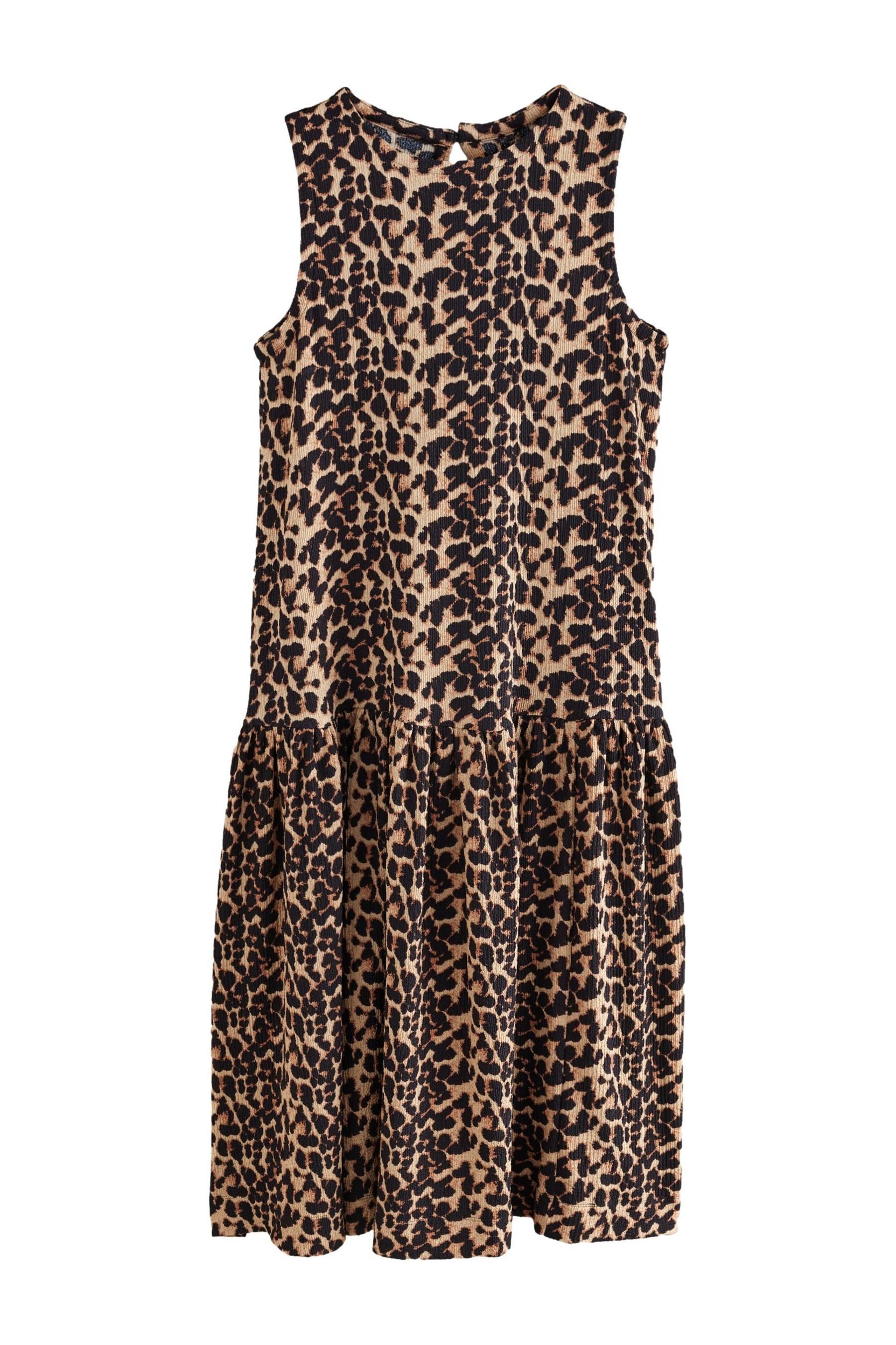 Next Jerseykleid Ärmelloses Struktur-Maxikleid mit tiefer günstig online kaufen