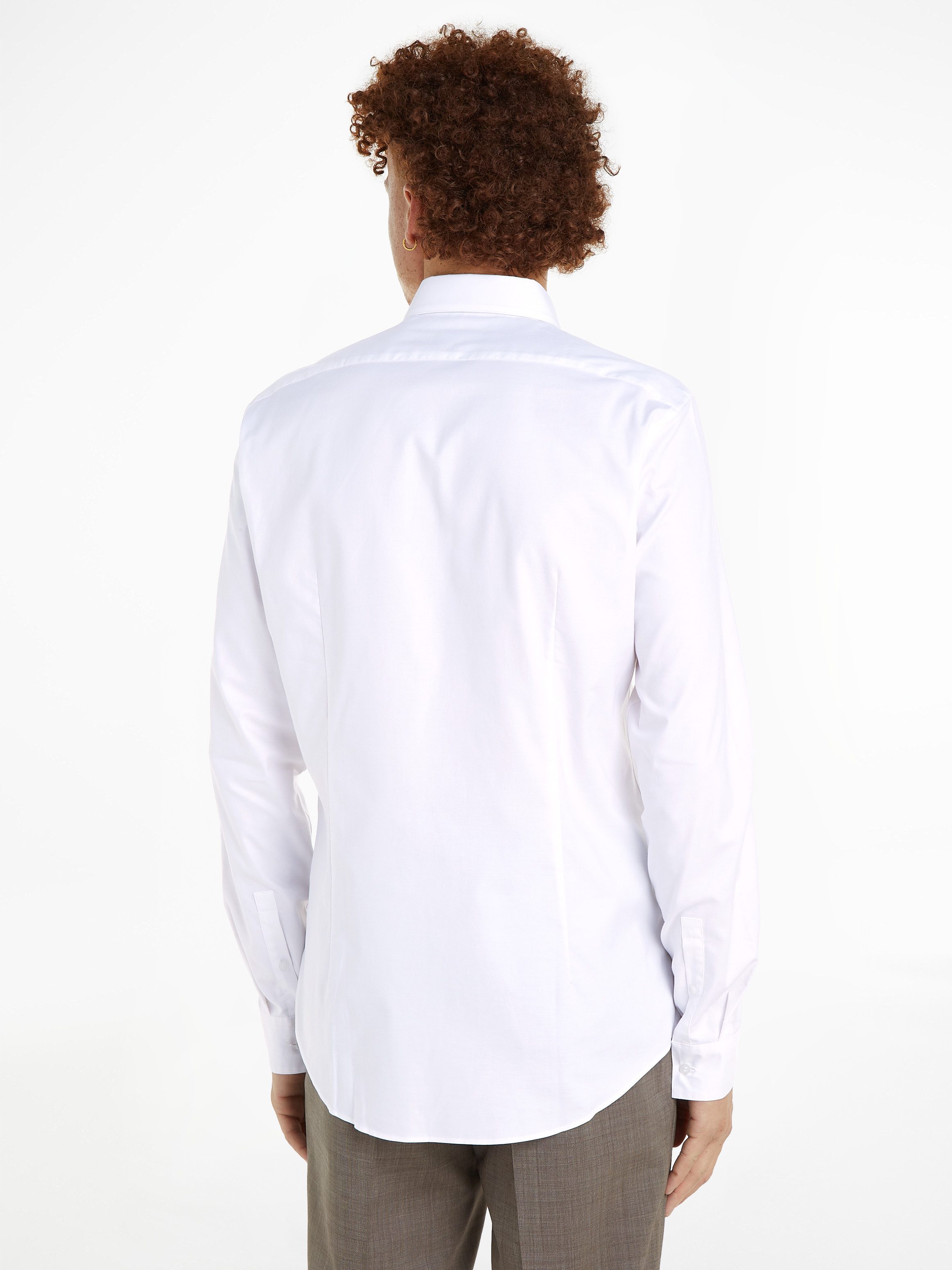Calvin Klein Langarmhemd OXFORD SOLID SLIM günstig online kaufen