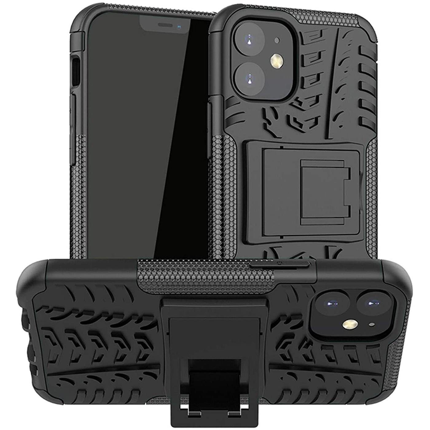 CoolGadget Handyhülle Outdoor Case Hybrid Cover für Apple iPhone 12 Mini 5,4 Zoll, Schutzhülle extrem robust Handy Case für iPhone 12 Mini Hülle