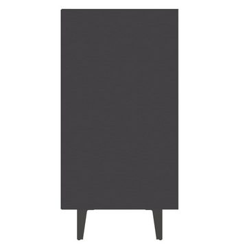 furnicato Sideboard Grau 103,5x35x70 cm Spanplatte