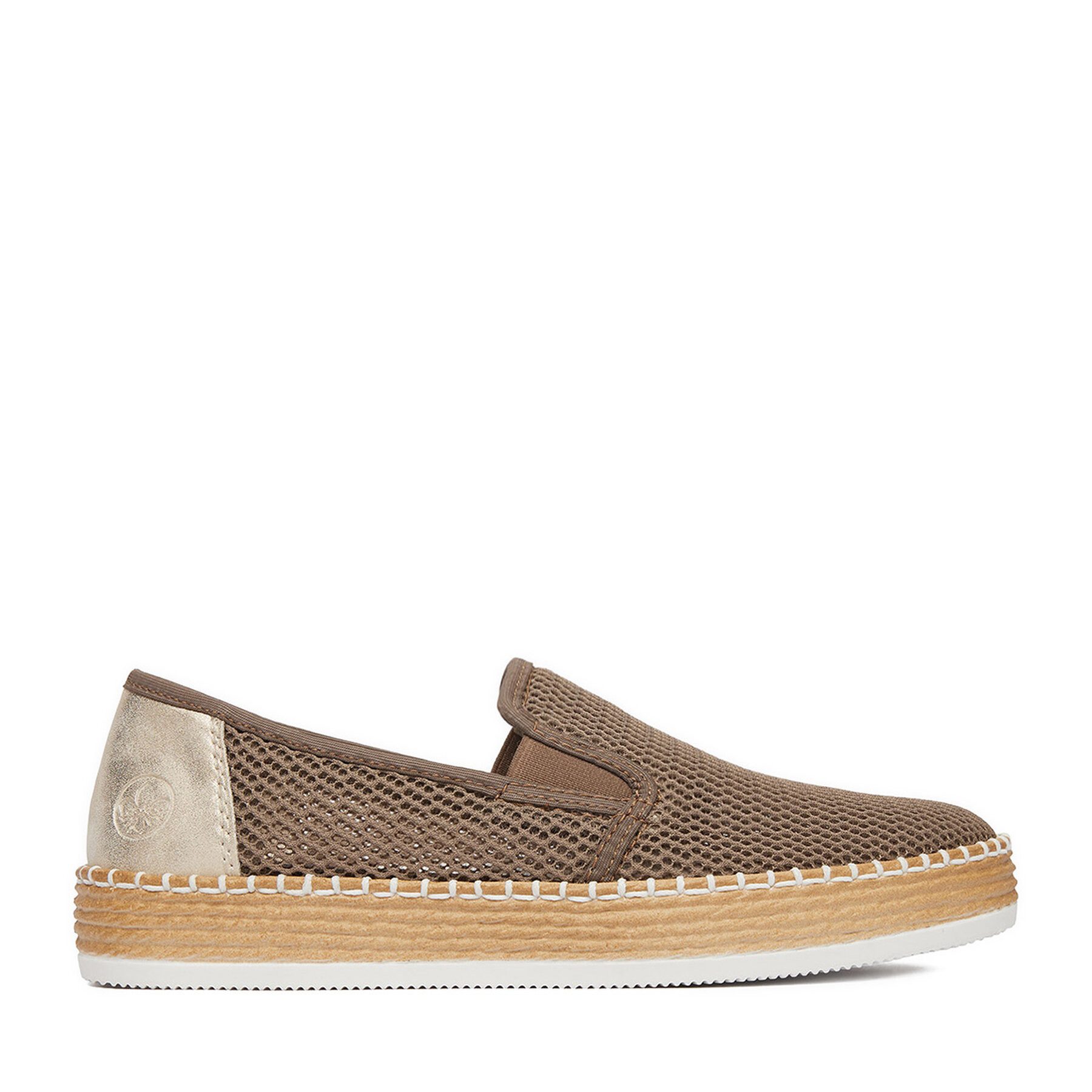 Rieker Rieker Damen-Espadrilles Grau L7873-64 Espadrille