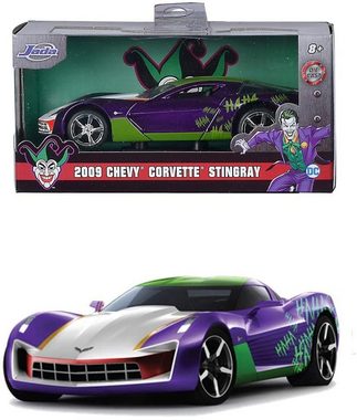 JADA Spielzeug-Auto The Joker - 2009 Chevy Corvette Stingray