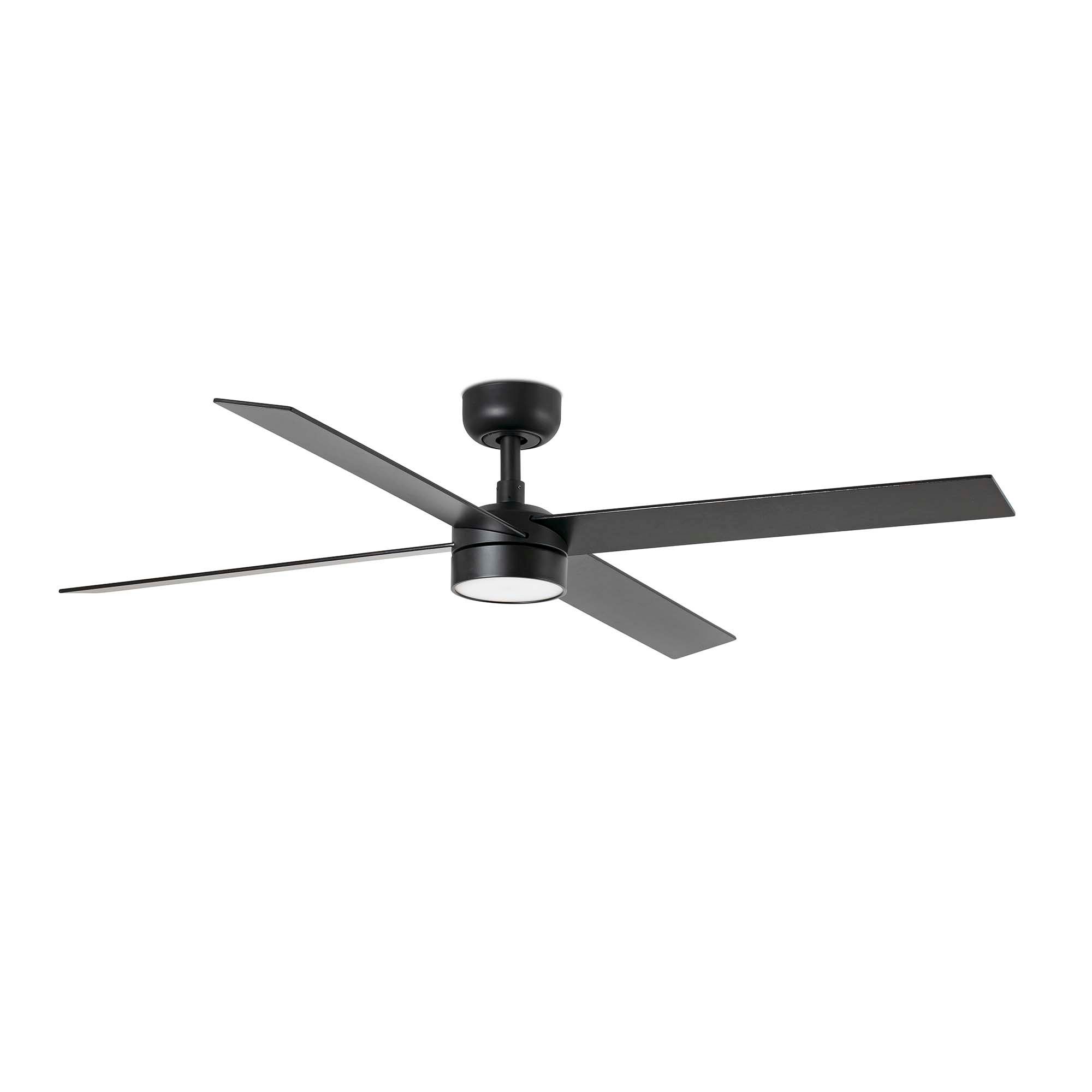 FARO Barcelona Deckenventilator Rudder L 4, dimmbar