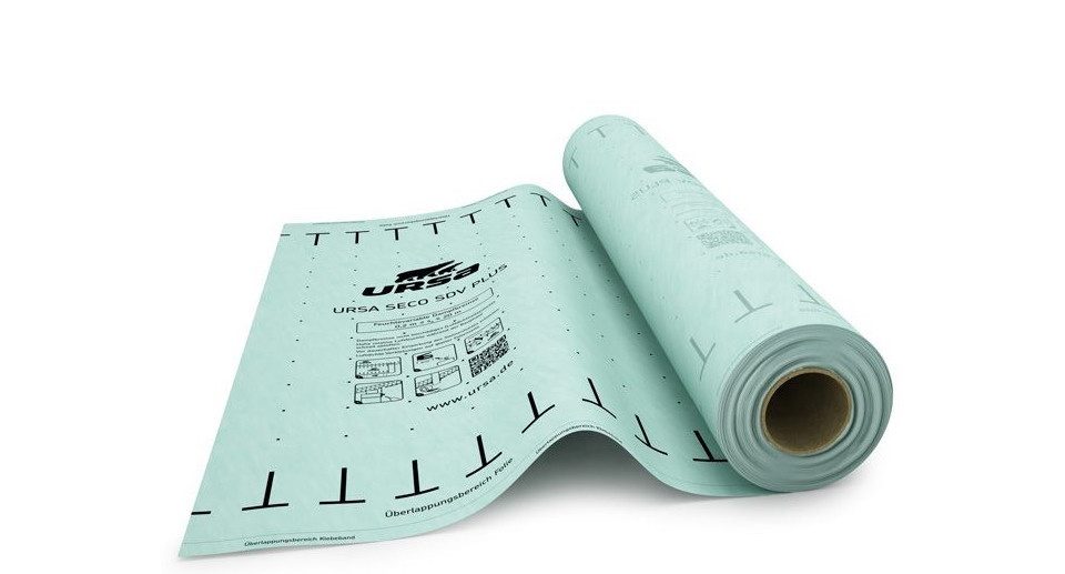 Ursa Dampfsperrklebeband Ursa Dampfbremse SECO SDV PLUS 20 x 1,5 m = 30 m²