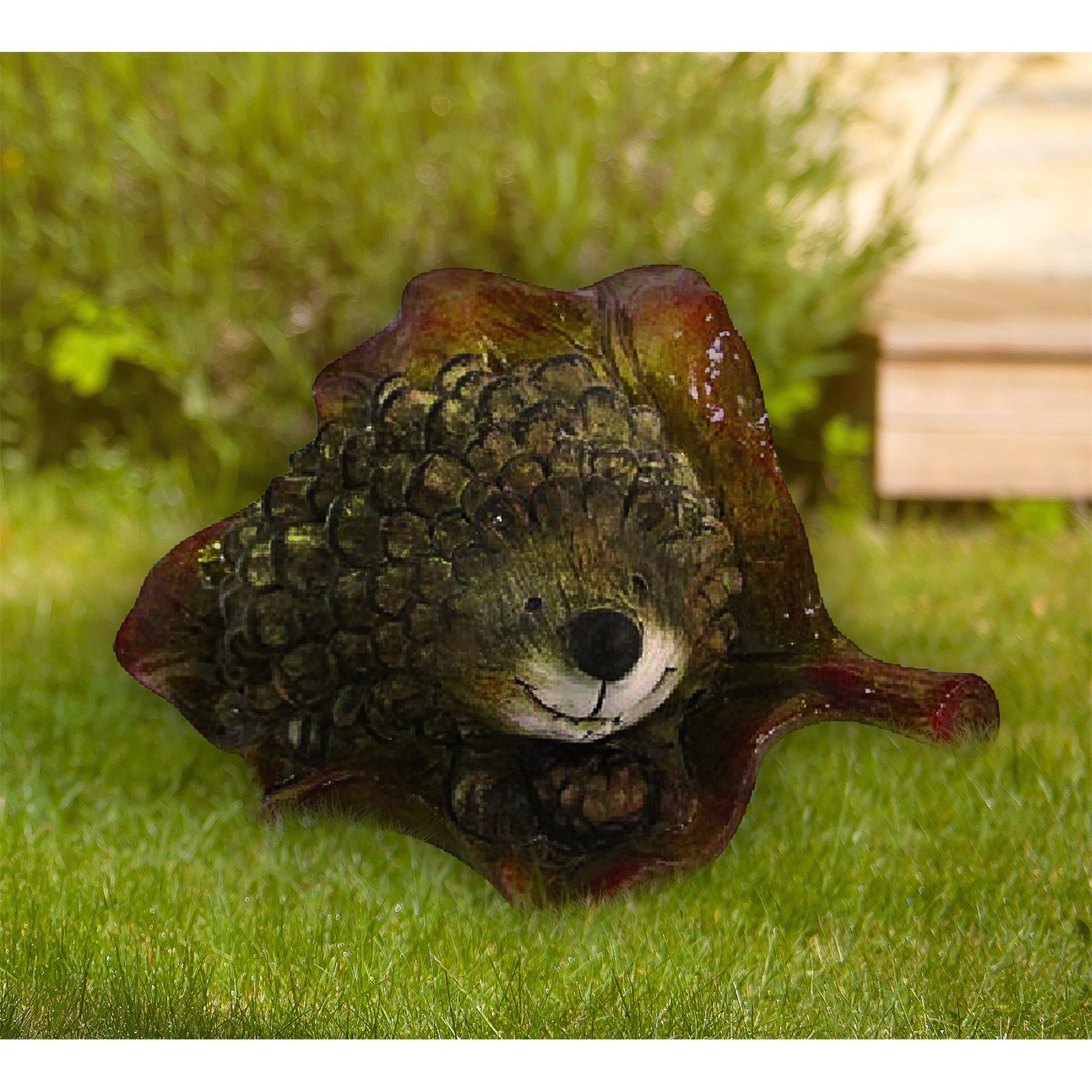 HTI-Line Dekofigur Gartendeko Igel 1 (Stück, 1 St., 1 Dekoobjetk), Kunstste günstig online kaufen