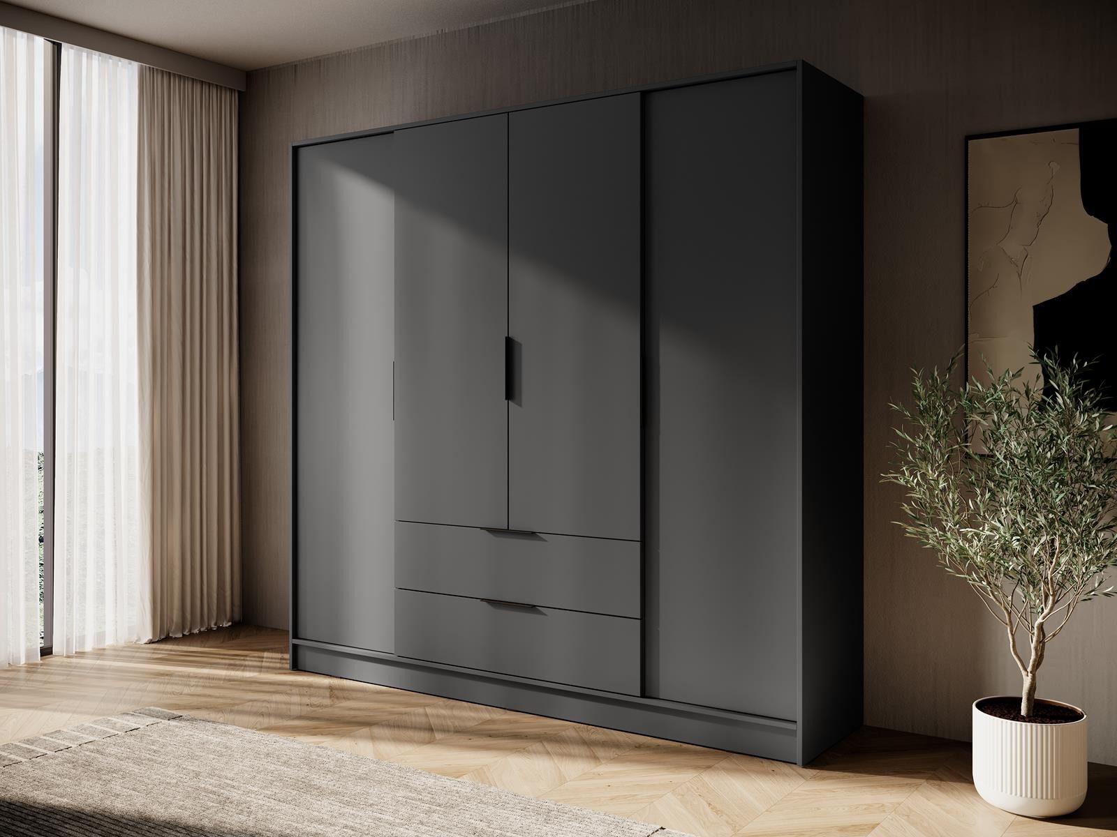 Compleo Drehtürenschrank mit 2 Schubladen KALS günstig online kaufen