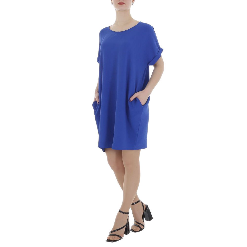 Ital-Design Tunikakleid Damen Freizeit (86164448) Kreppoptik/gesmokt günstig online kaufen
