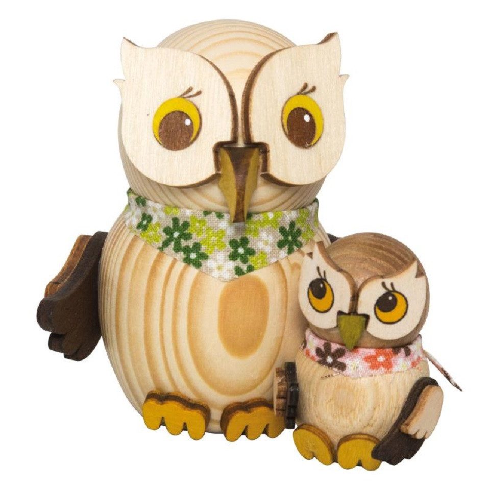 Kuhnert Sammelfigur Kuhnert Mini Eule mit Kind