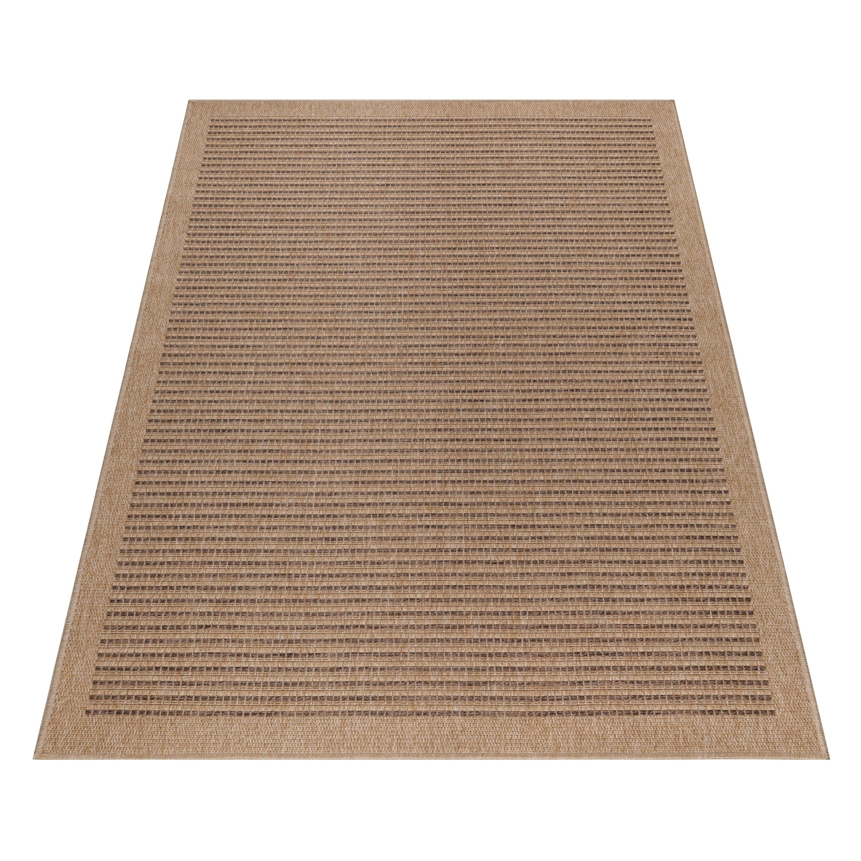 Stilvoll Günstig Outdoorteppich Teppich für den Flur oder Küche Vintage Design, Läufer, Höhe: 5 mm
