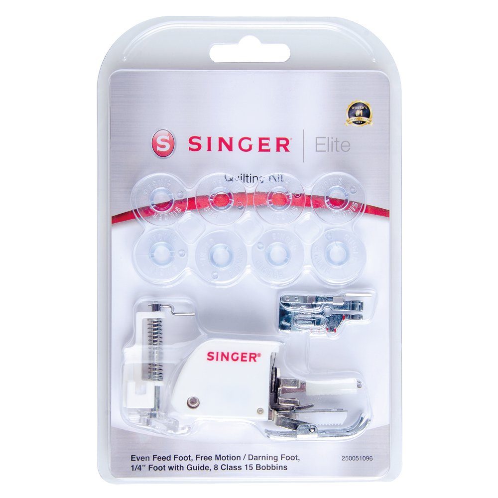 Coverstich-Nähmaschine Singer Elite Quilting Kit