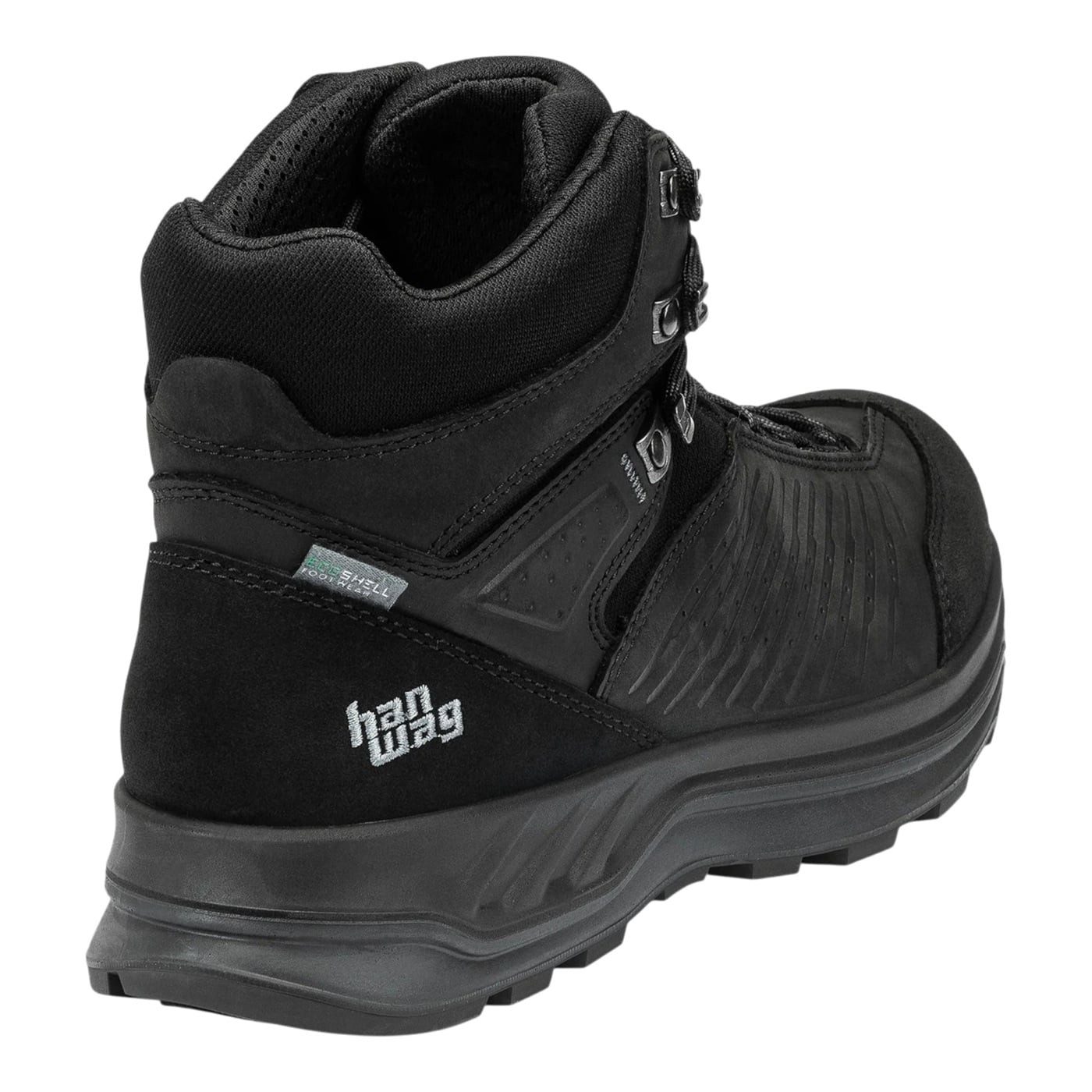 Hanwag Winter-Wanderschuhe Bluerstrait Mid ES (Nubuk- und Veloursleder) Winterstiefel