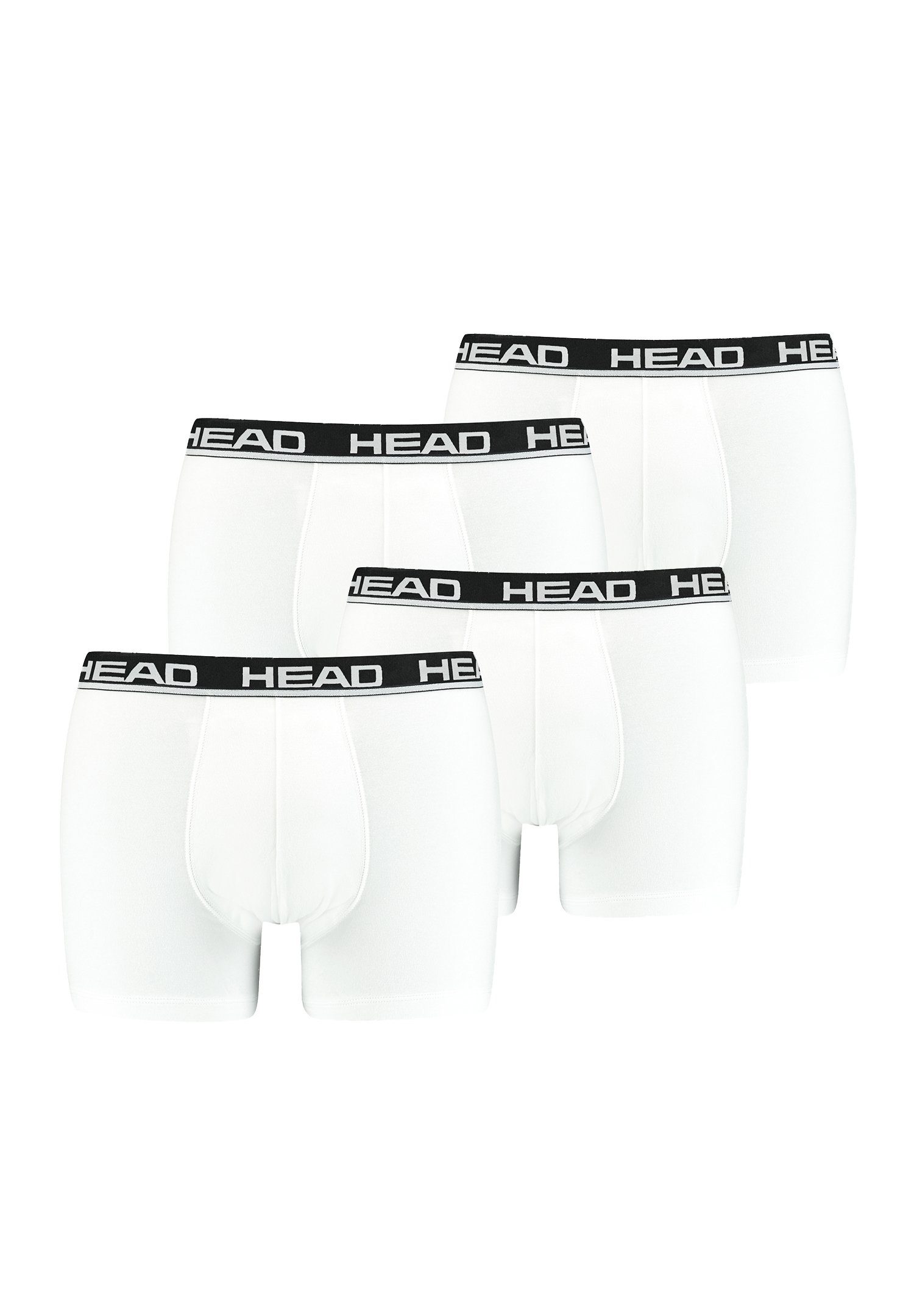 Head Boxershorts Head Basic Boxer 4P (Spar-Set, 4-St., 4er-Pack) 013 - White