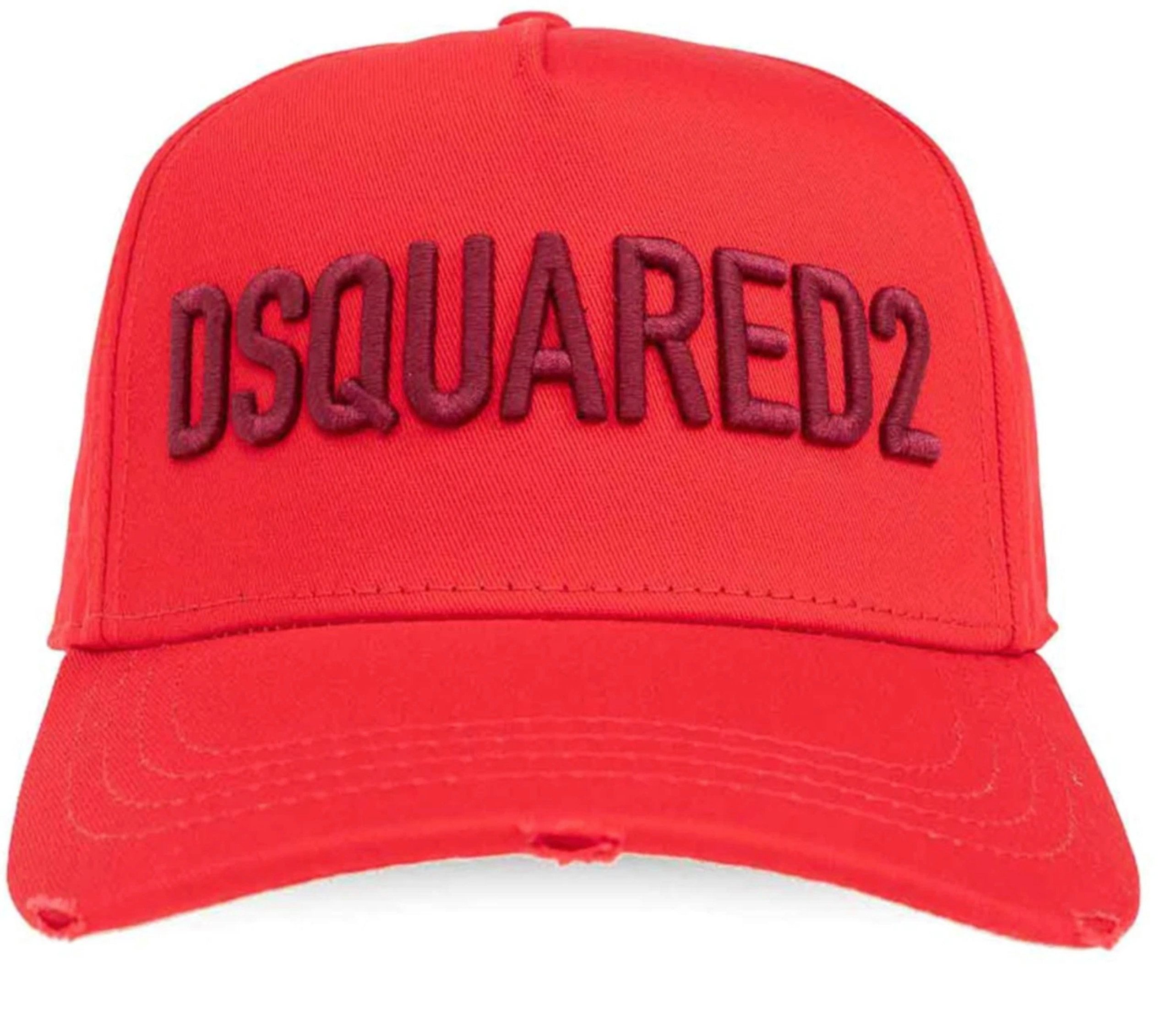 Dsquared2 Baseball Cap Basecap Icon Retro Patch Logo Baseballcap Mütze Markante Logo-Stickereien oder Signature-Patches